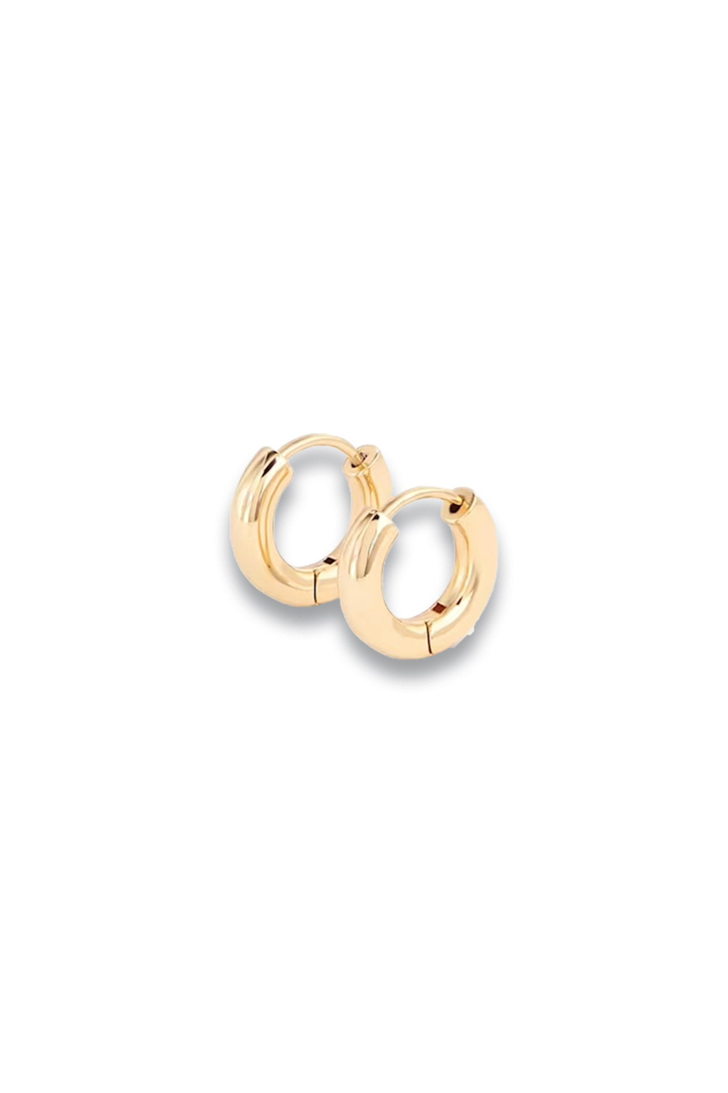 Gold Classic Huggie Hoop