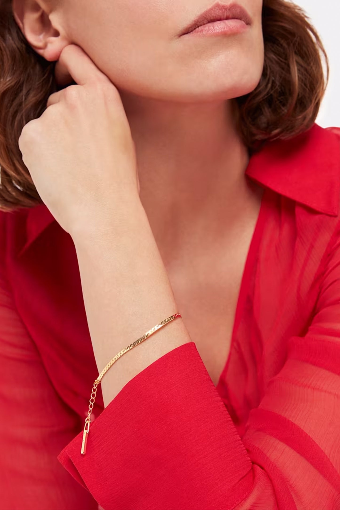 Gold Classic Snake Chain Bracelet