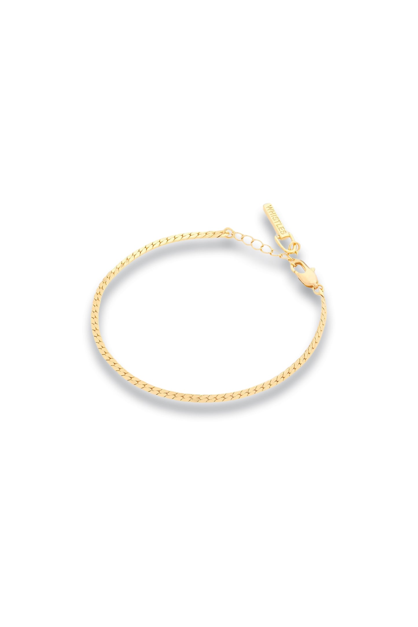 Gold Classic Snake Chain Bracelet