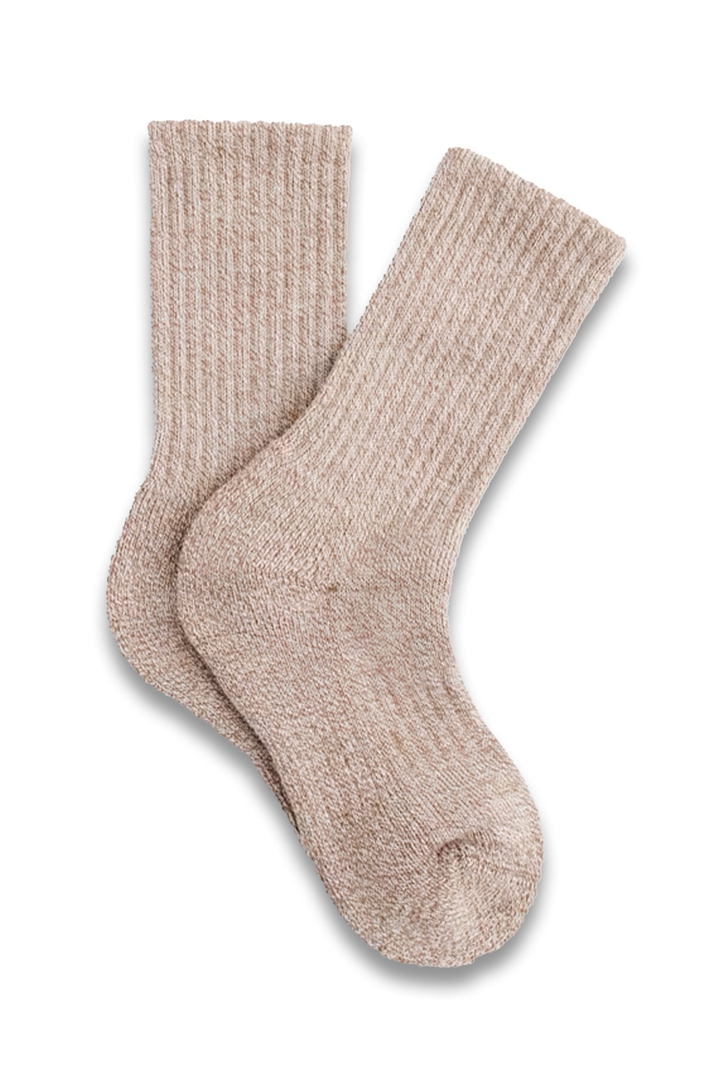 Neutral Chunky Marl Socks