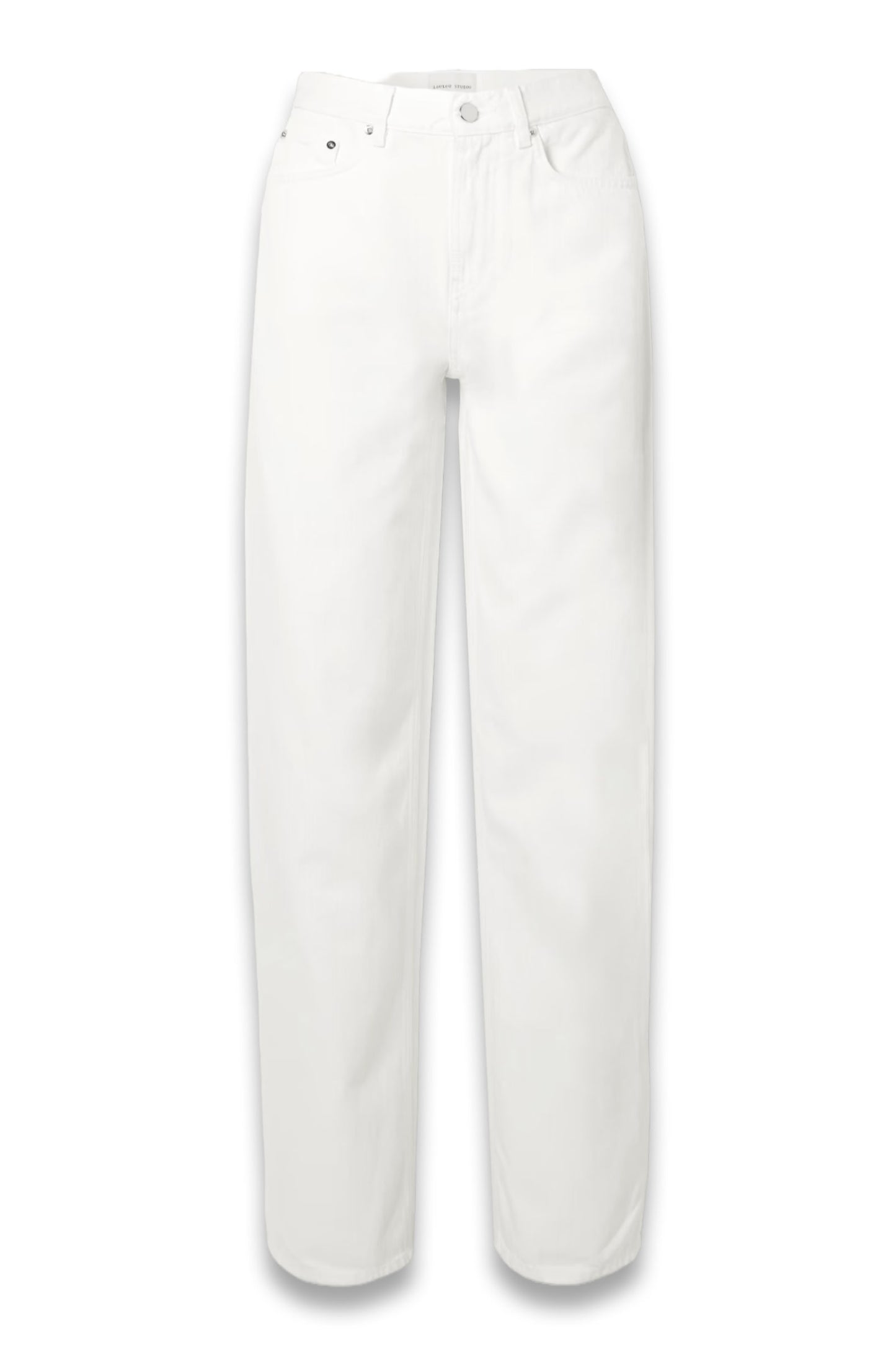 Samur High-rise Straight-leg Organic Jeans