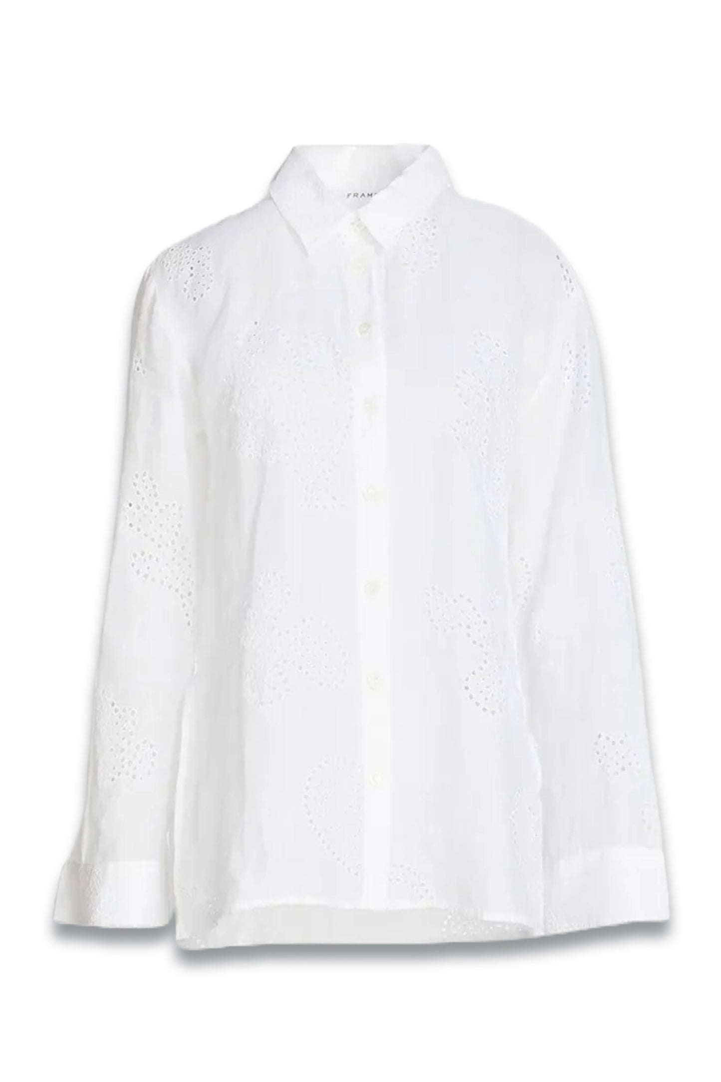 Broderie Anglaise Ramie Shirt