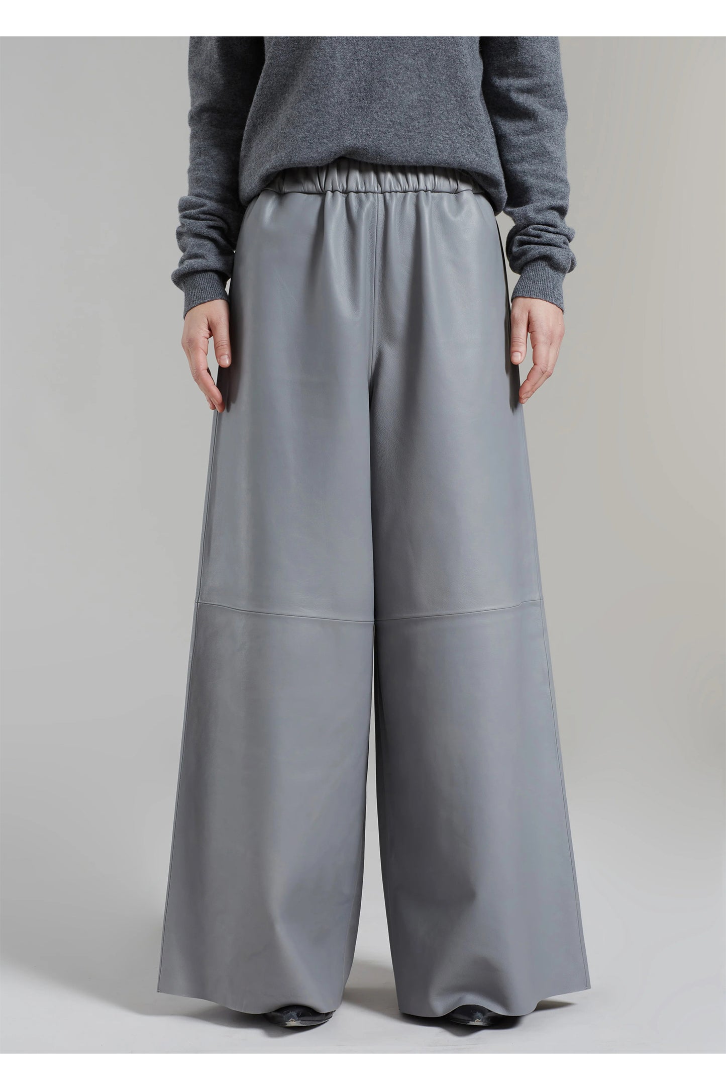 Sydney Wide Leather Pants