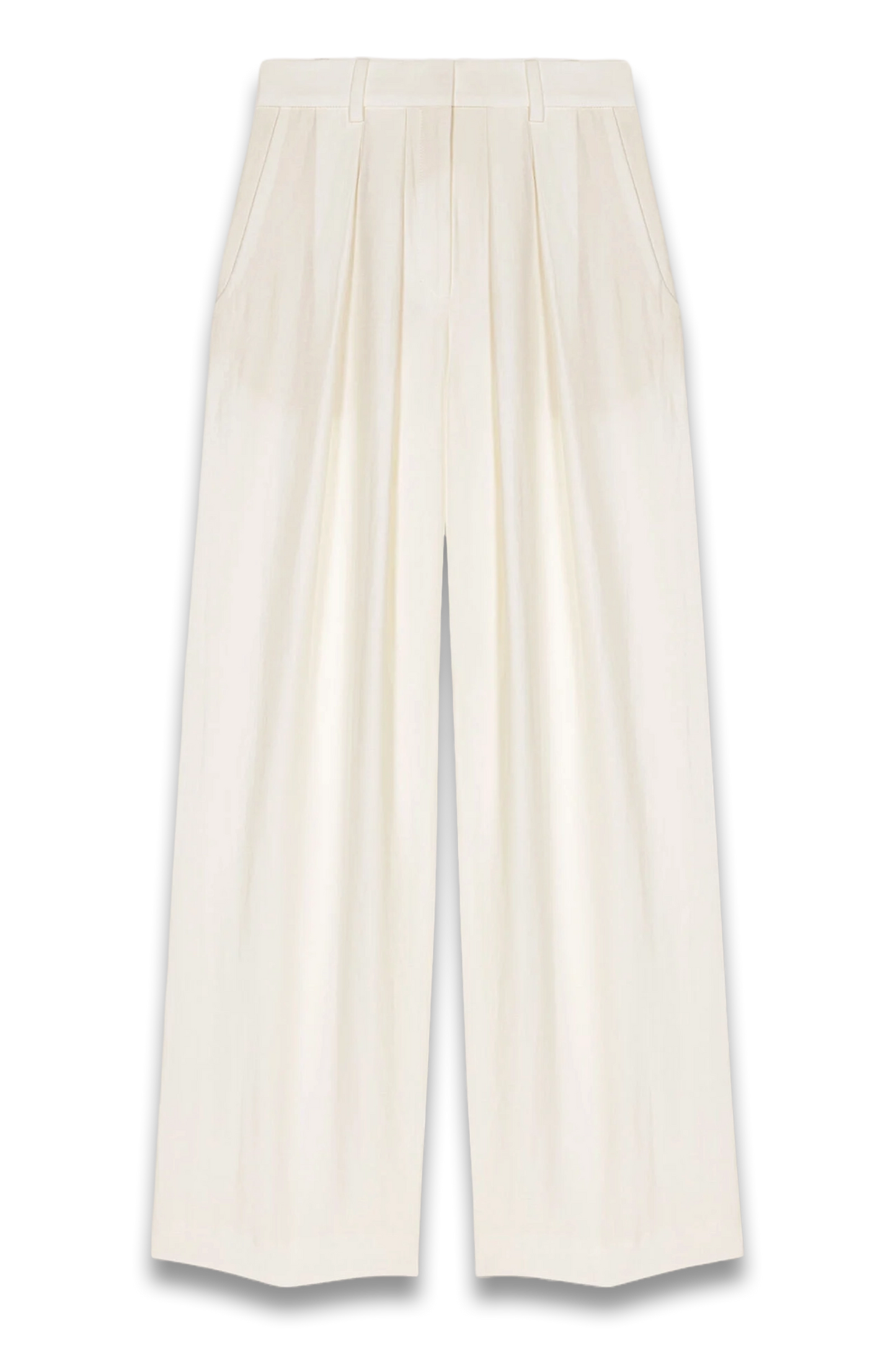 Wide-Leg Suit Trousers