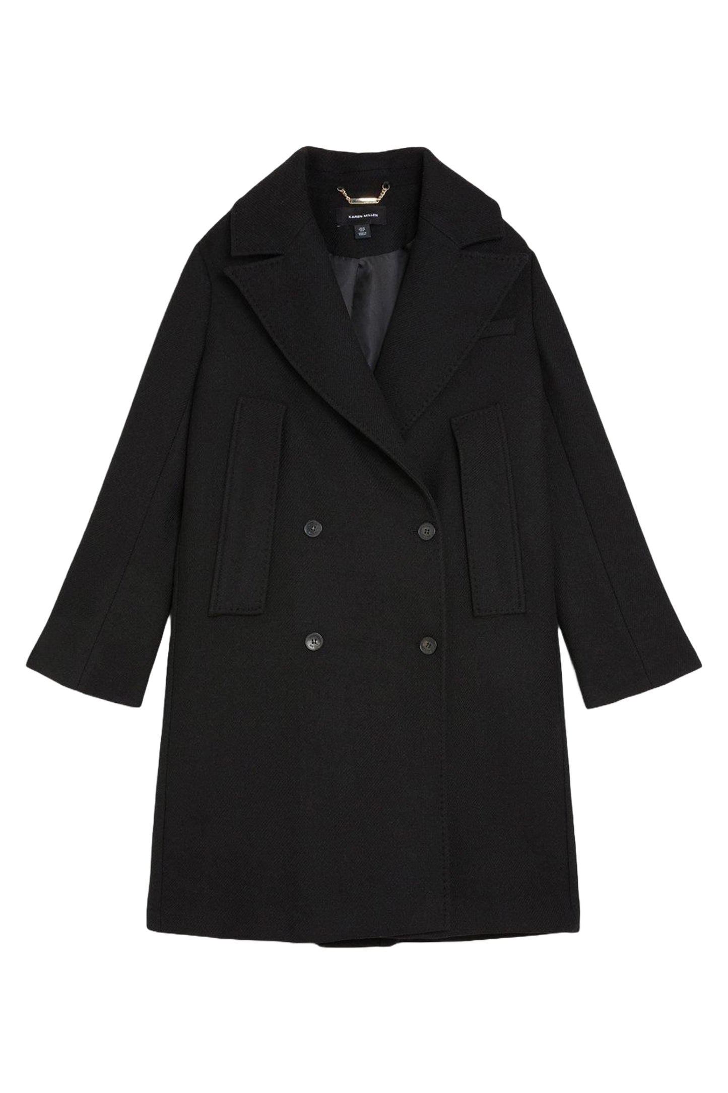 Italian Manteco Wool Cape Over Coat