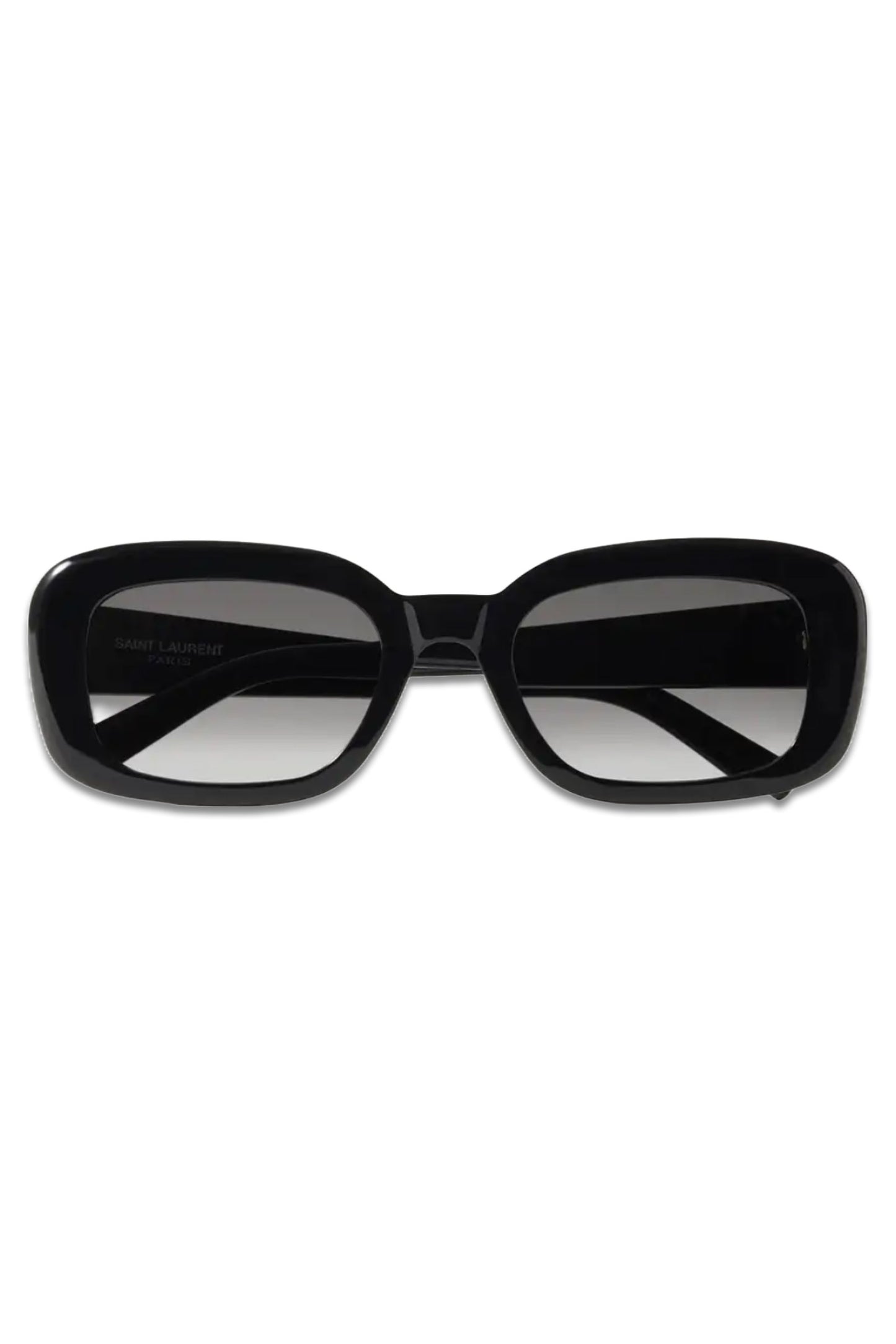 Rectangular-Frame Recycled Acetate Sunglasses