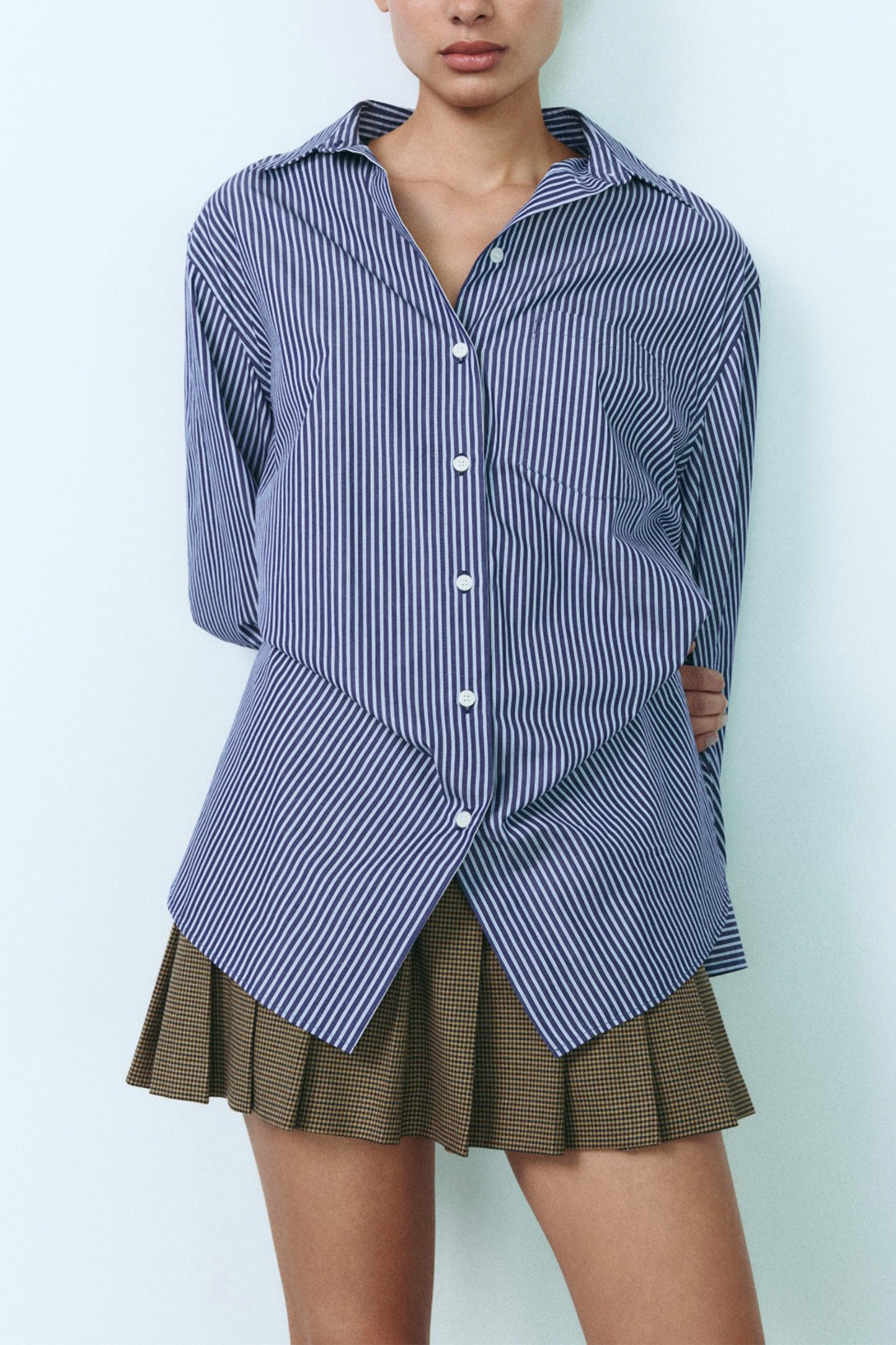Oversized Poplin Shirt