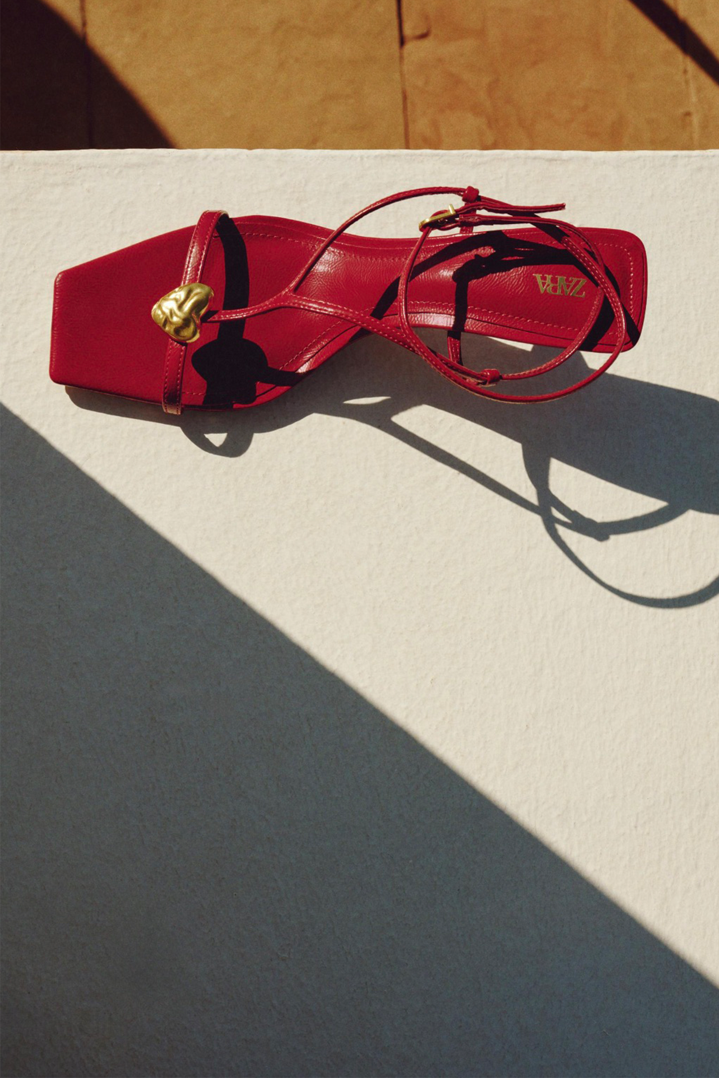 Heeled Sandals With Metal Detail