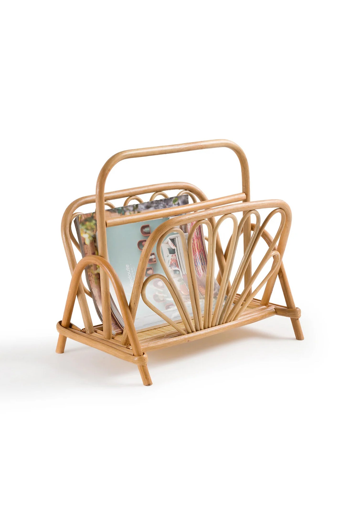 Malu Rattan Magazine Rack