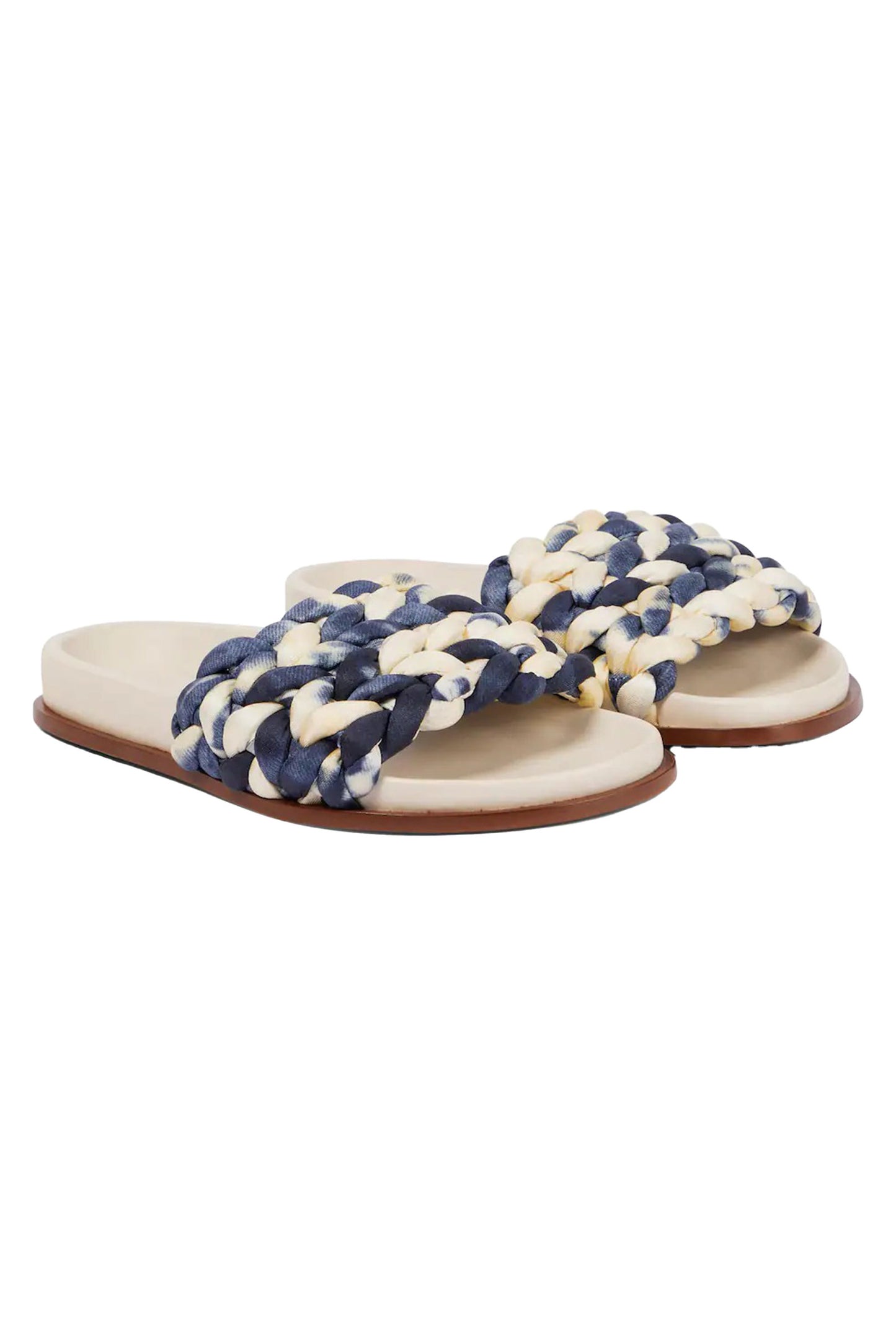 Kacey Tie-dye Woven Slides