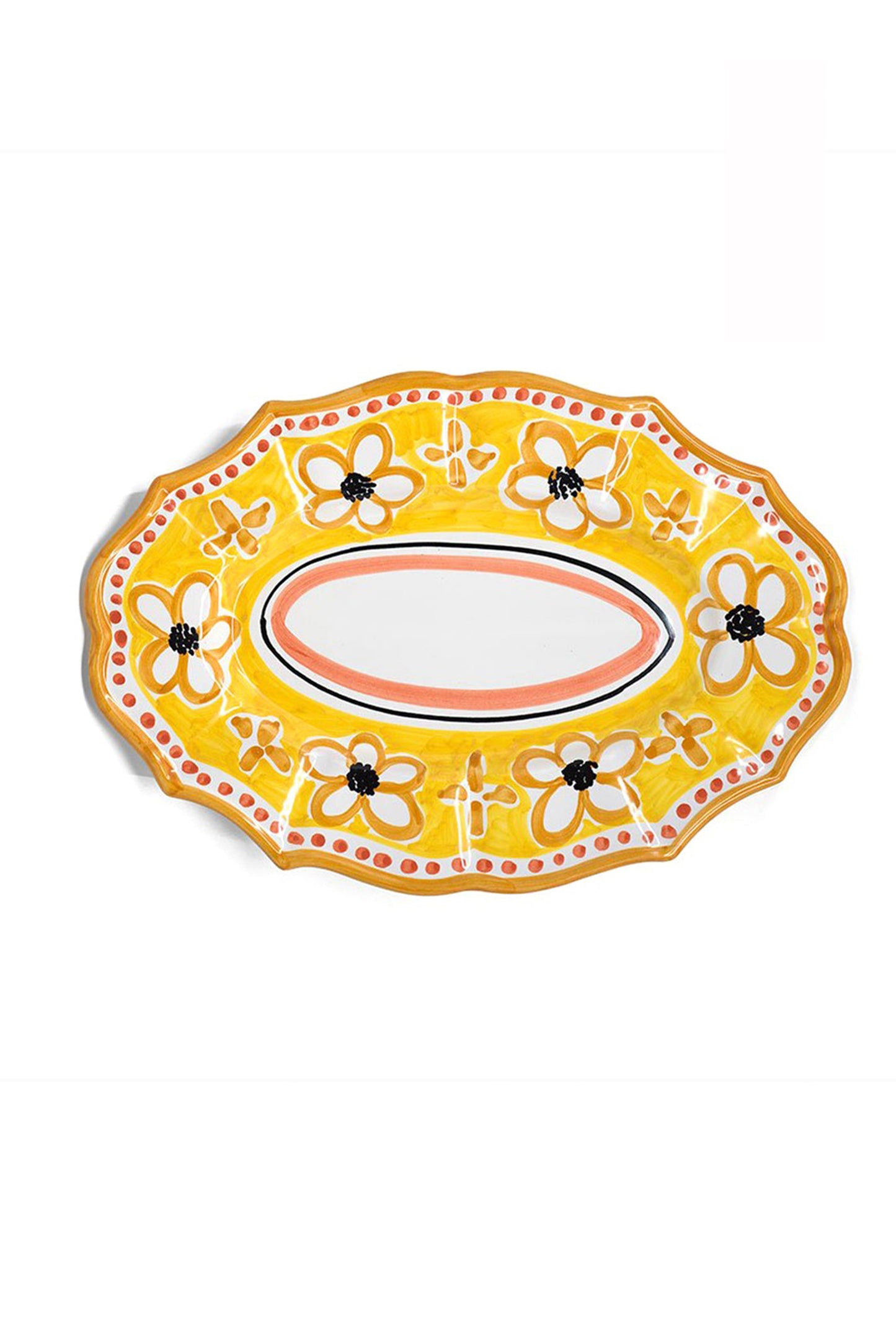 Fiore Serving Dish - Yellow