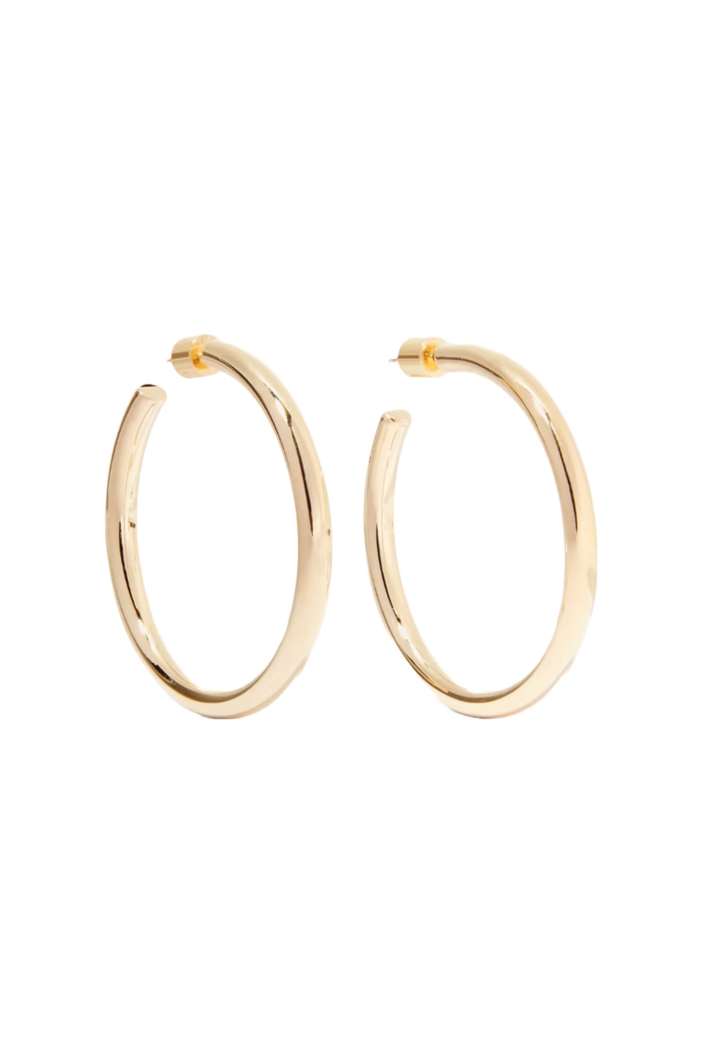 Baby Lilly Gold-plated Hoop Earrings