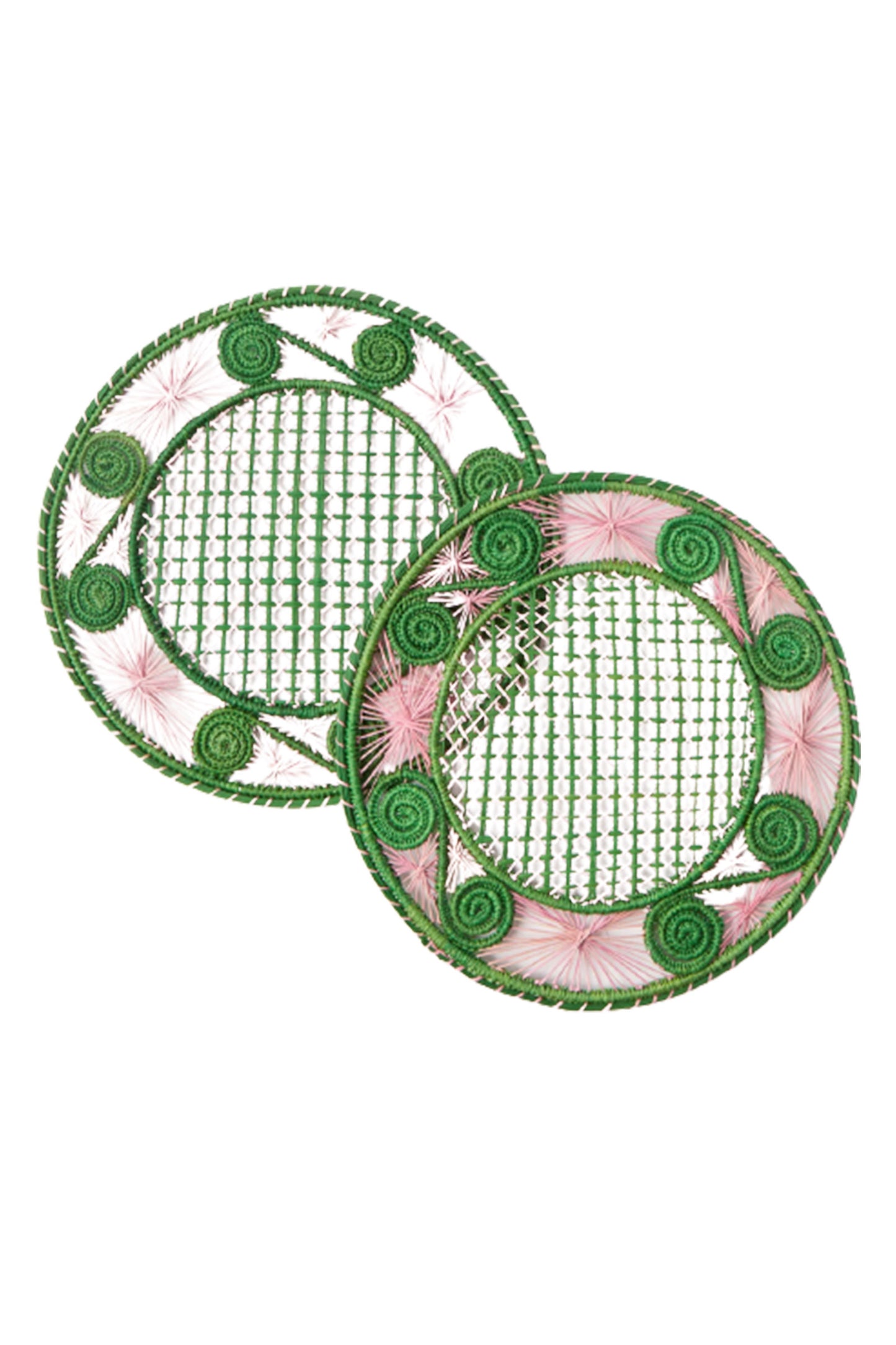Set Of Two Cartagena Wicker Placemats