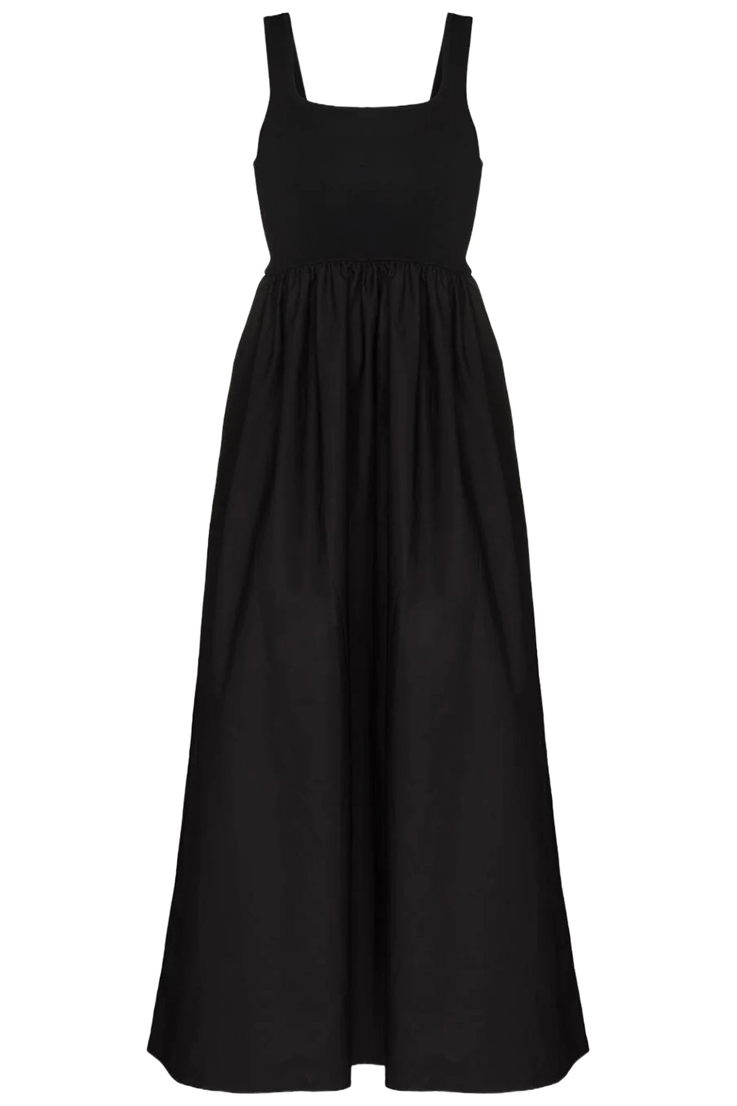 Square-neck Sleeveless Maxi Dress