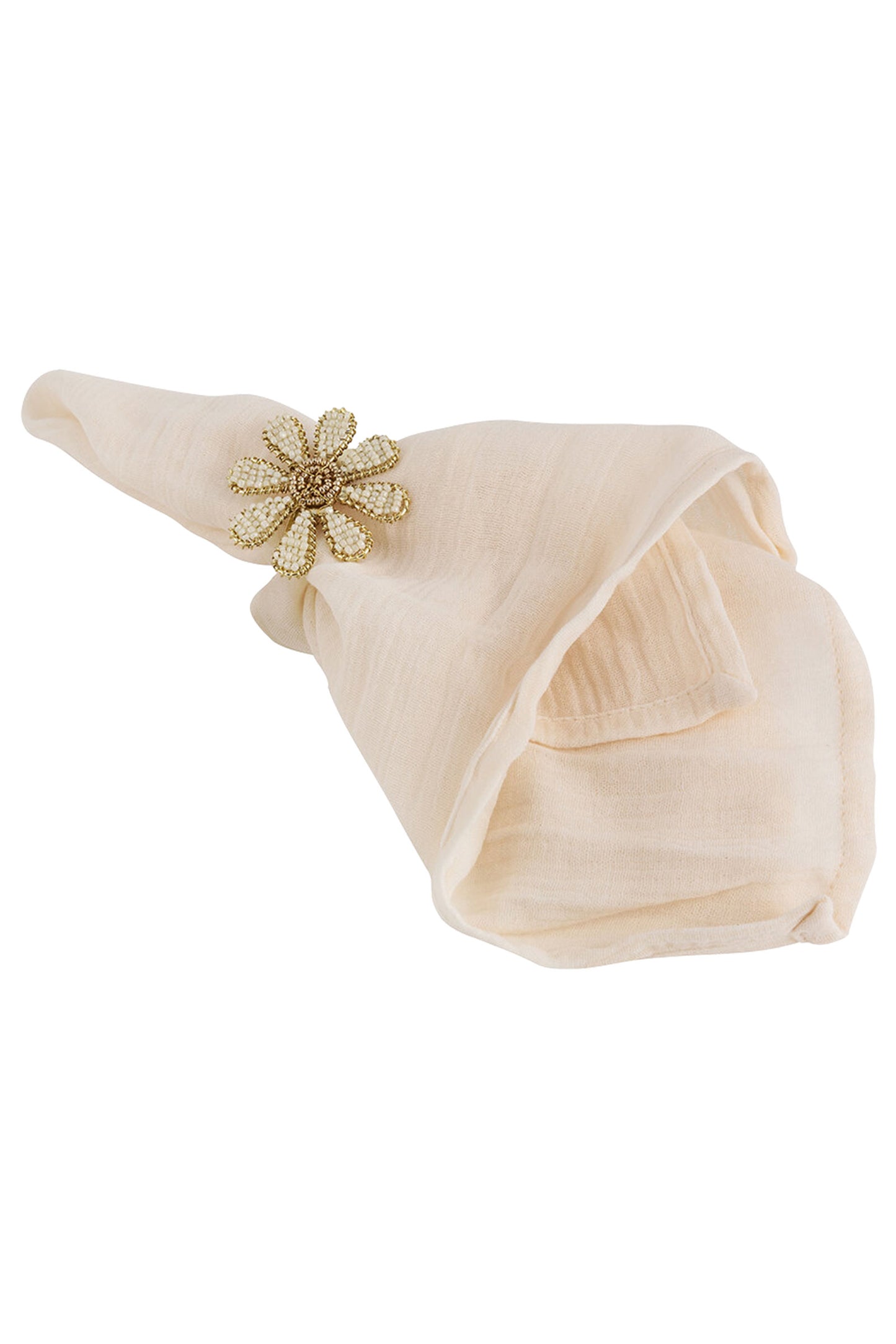 Beaded Napkin and Ring