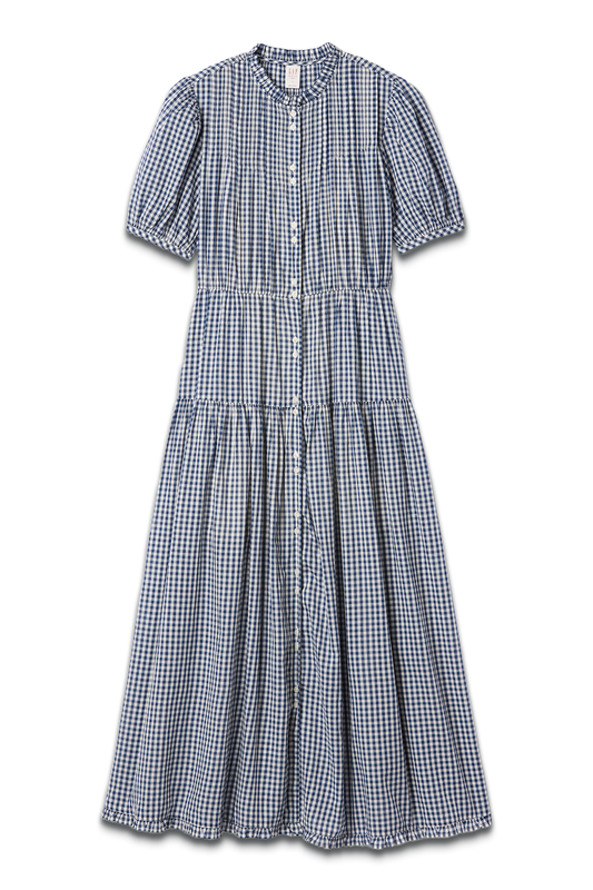 Gingham Shirt Dress
