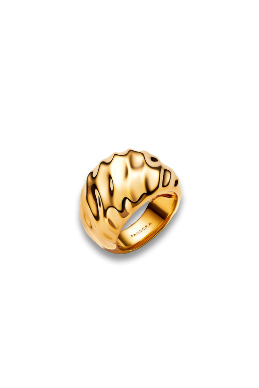 Rippled Statement Ring