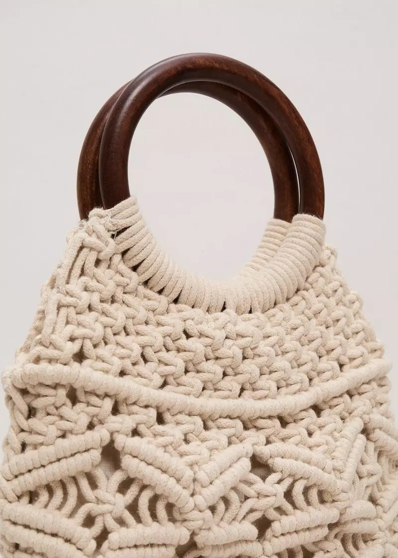 Macrame Bucket Bag