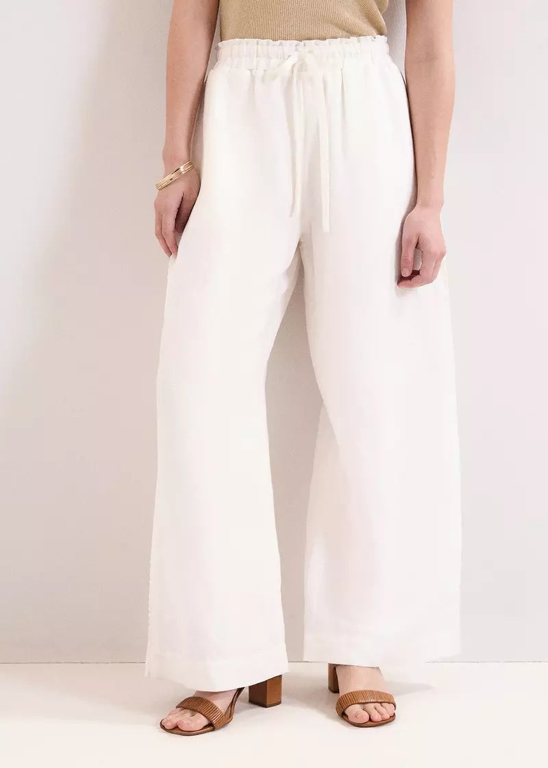 Rowan Linen Blend Pull On Trousers