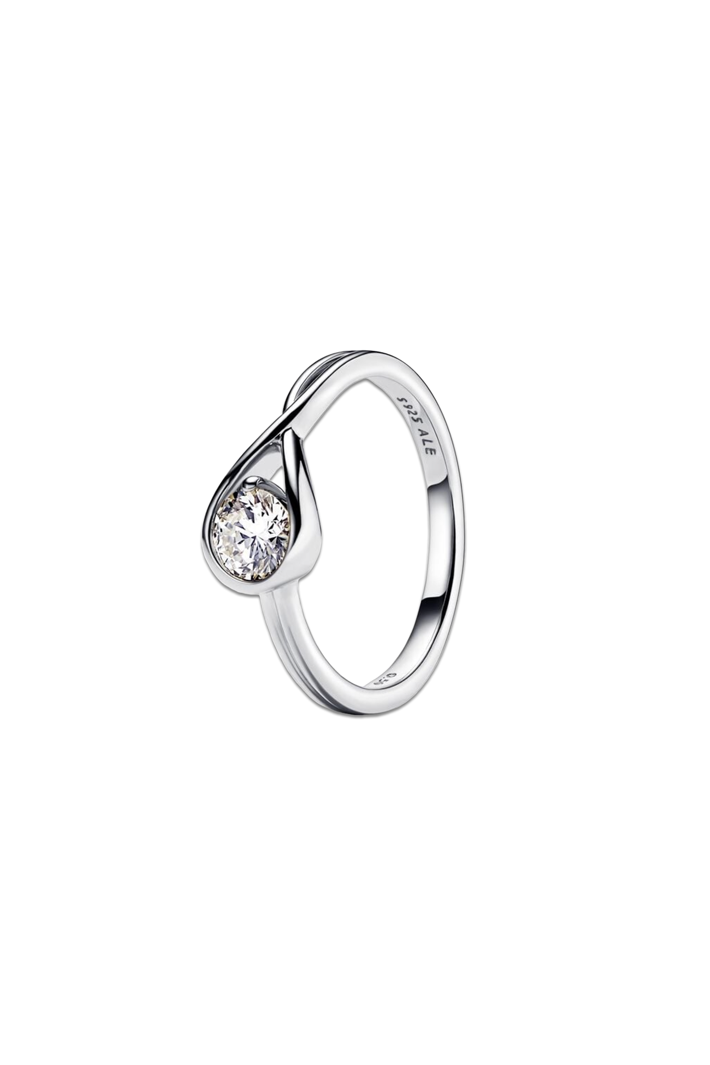 Pandora Infinite Sterling Silver Lab-grown Diamond Ring