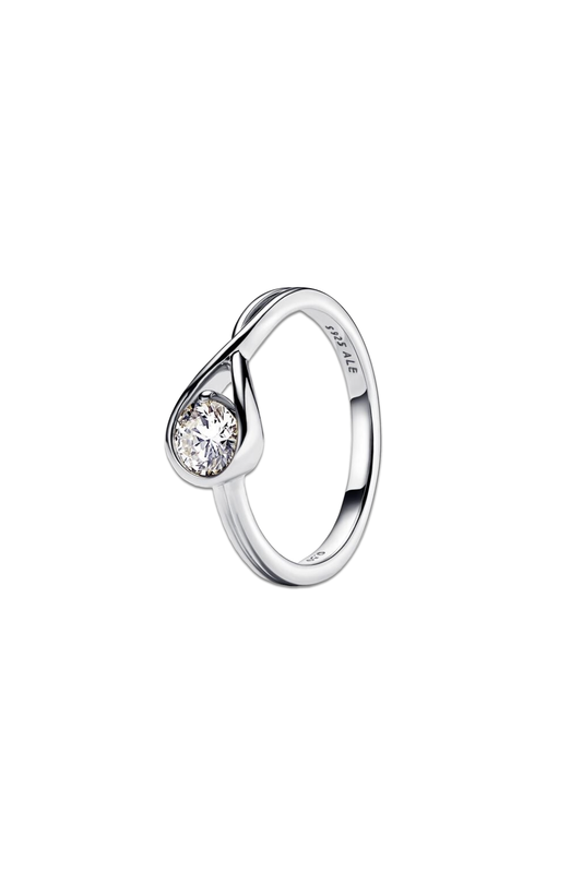 Pandora Infinite Sterling Silver Lab-grown Diamond Ring
