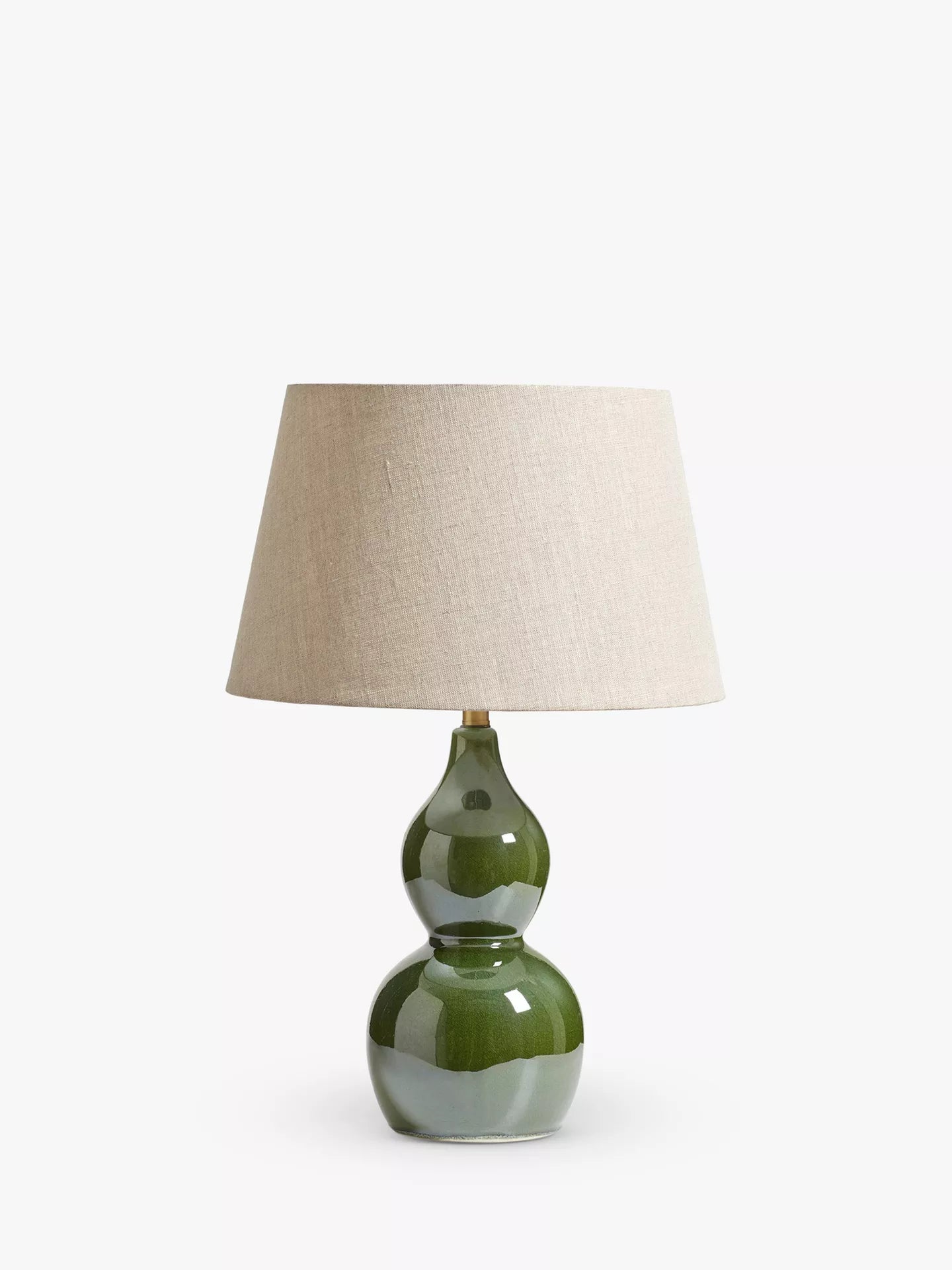 Kalinda Ceramic Table Lamp Base, Moss
