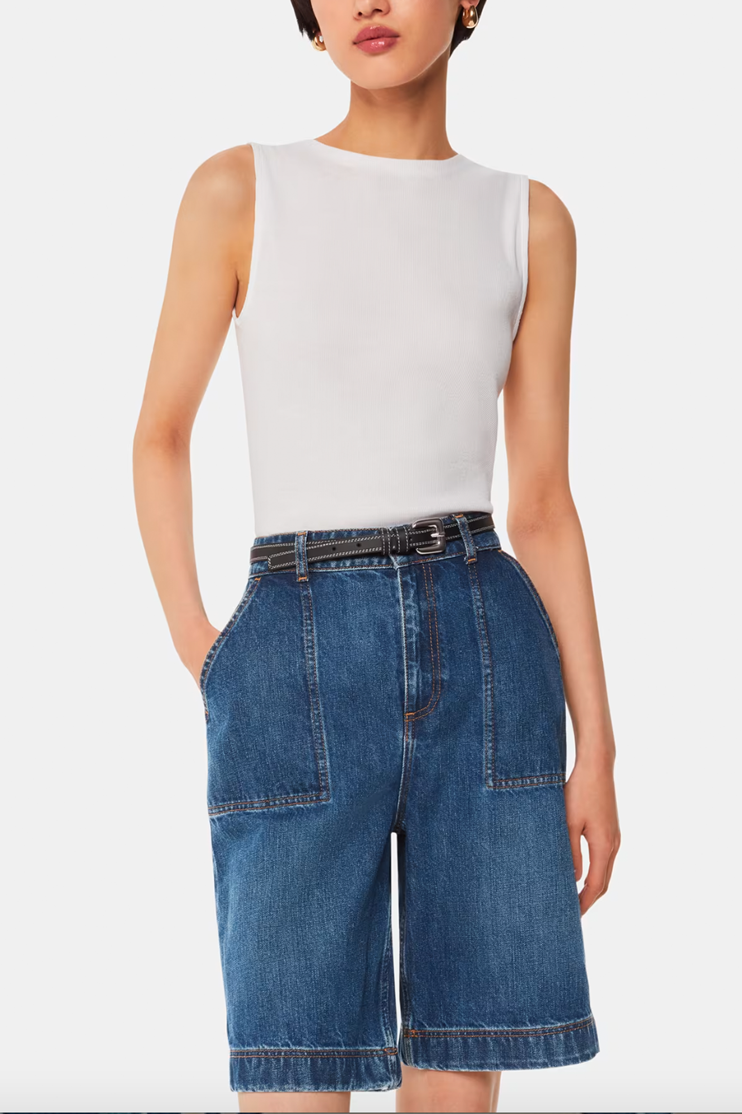 Raya Longline Denim Short