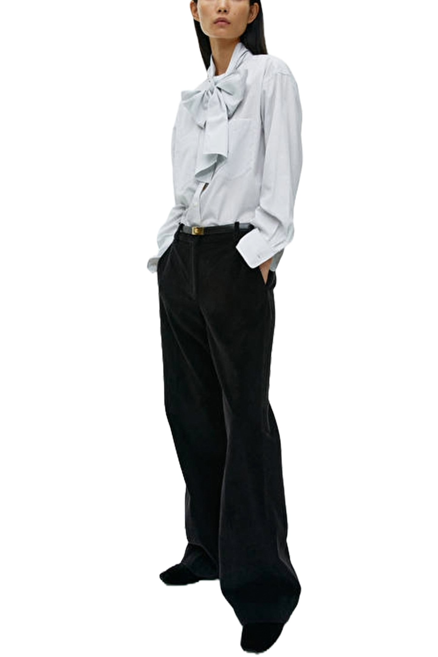 Flared Corduroy Trousers