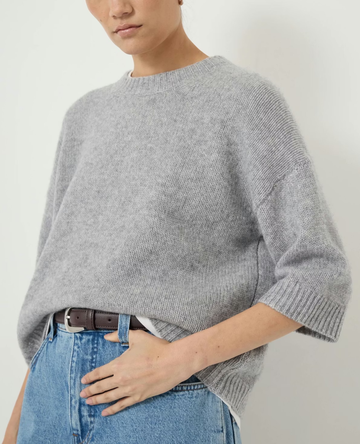Cherrie Chunky Cashmere Tee