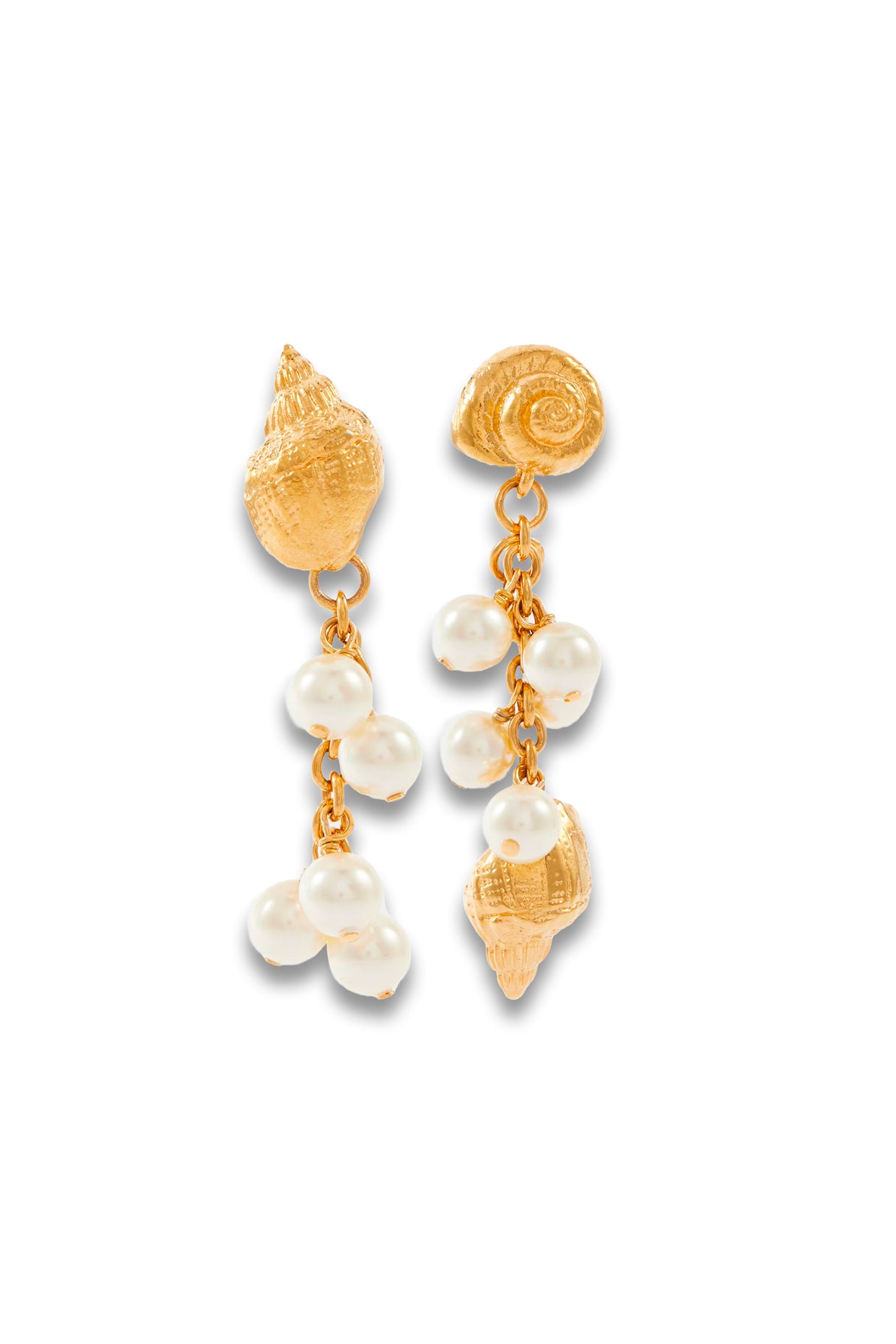Shells Small Drop Earrings