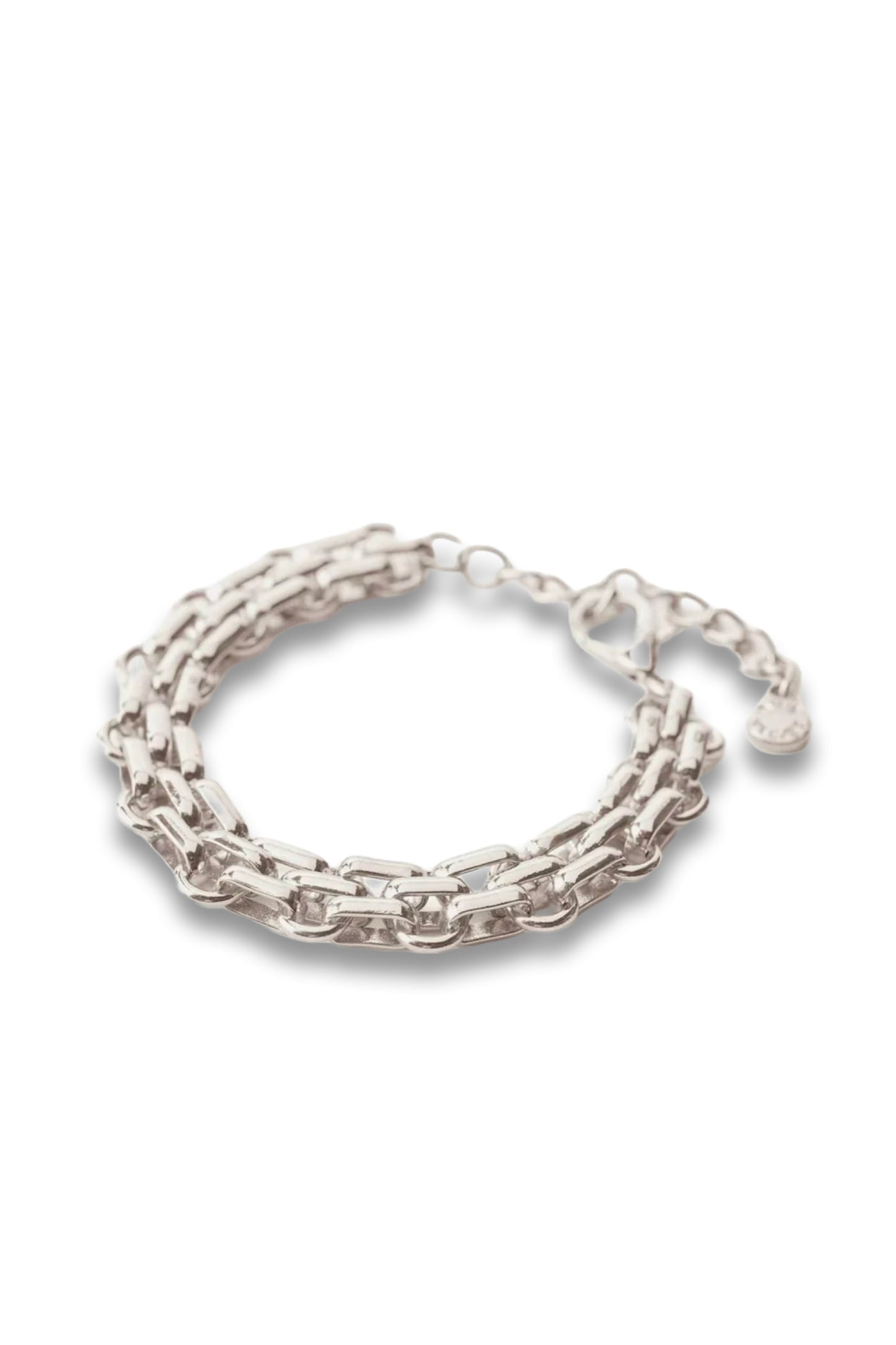 Silver Tone Chain Bracelet