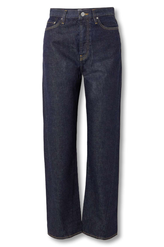Twisted Seam high-rise straight-leg jeans