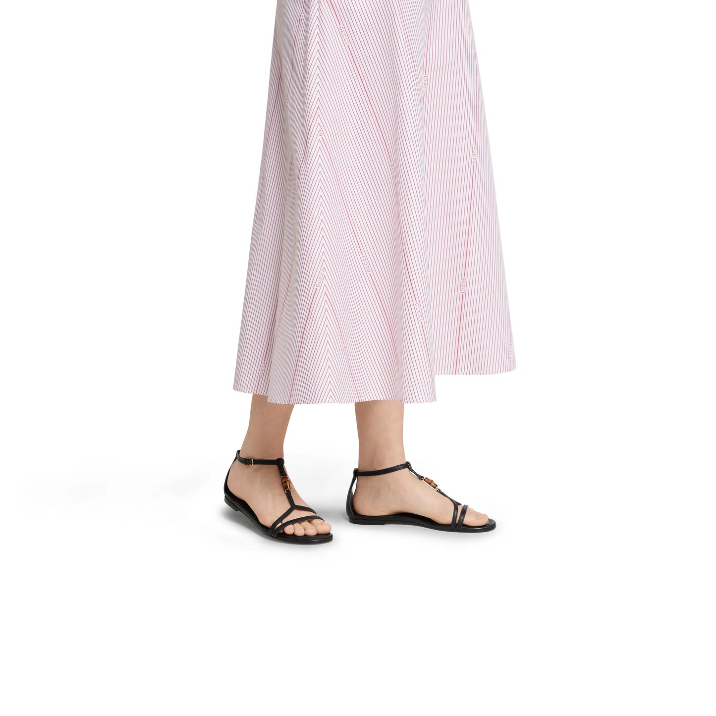 Women's Sandal With Bamboo Detail