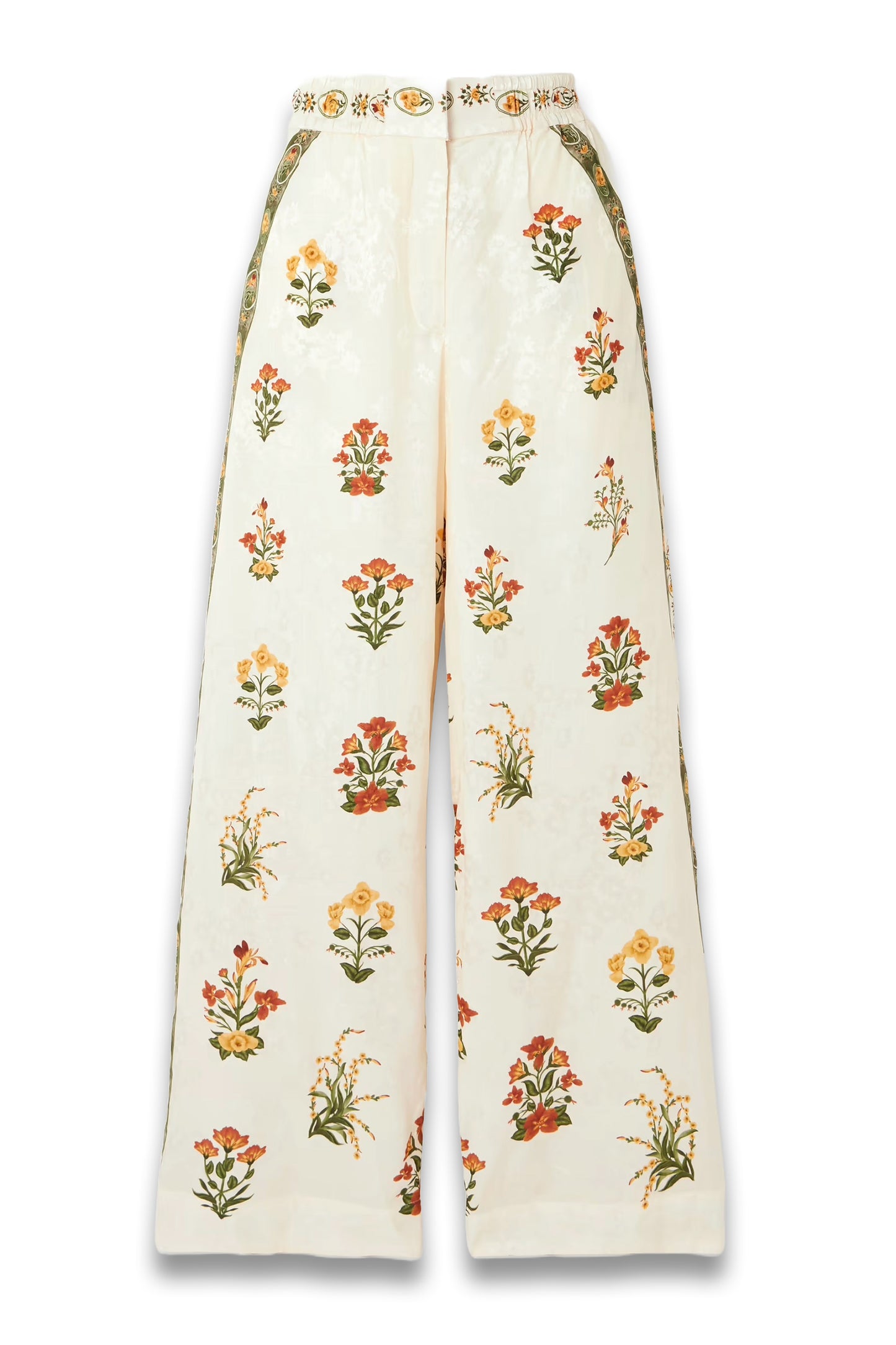 Tota Canna Jacquard Wide-Leg Pants