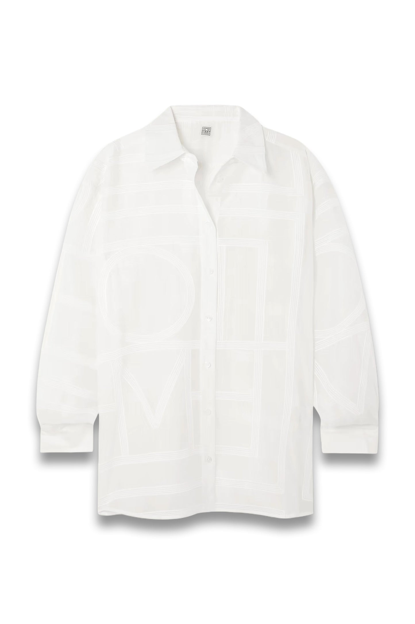 Embroidered Organic Cotton and Silk-blend Voile Shirt