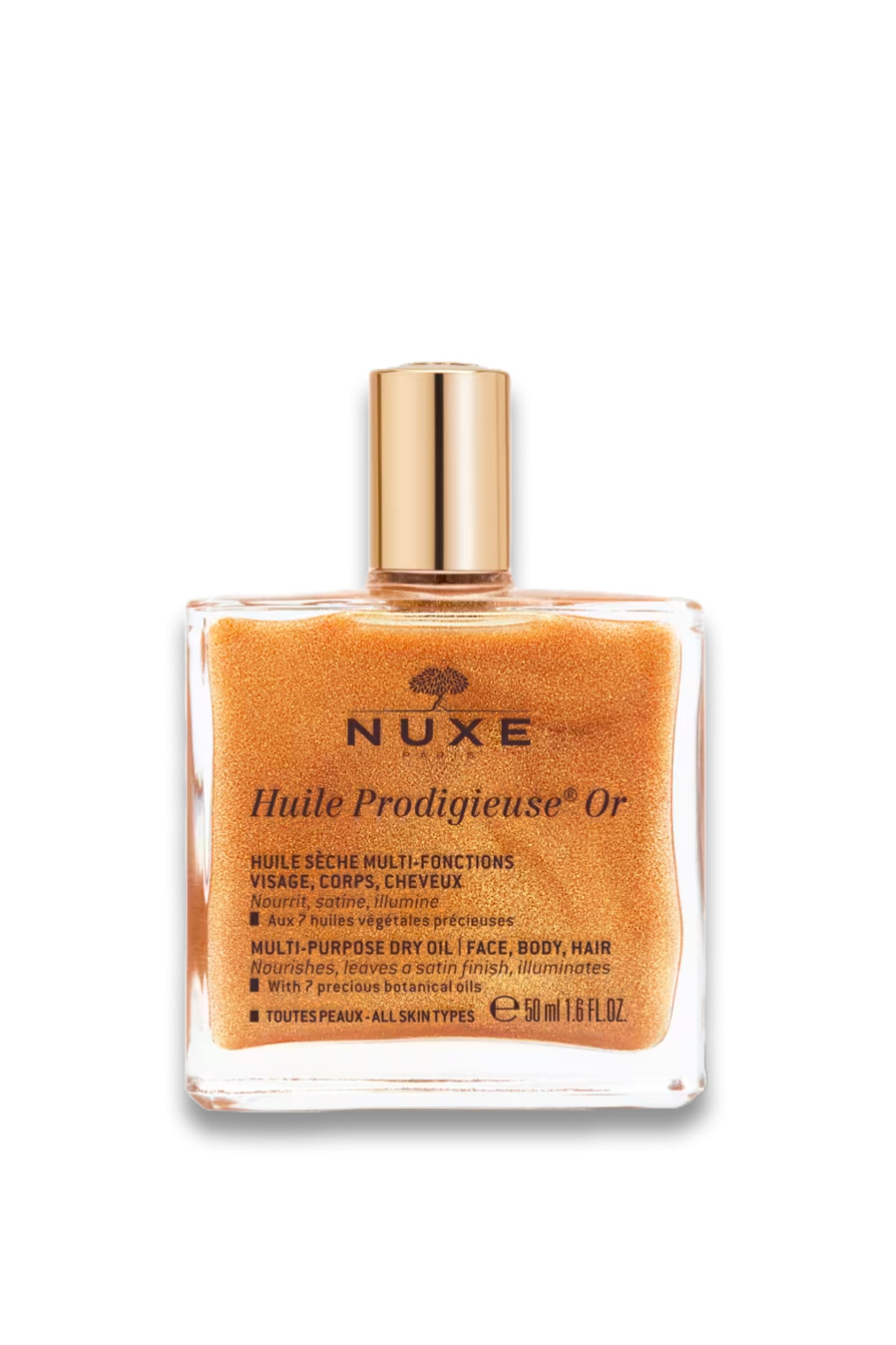 Huile Prodigieuse Multipurpose Golden Shimmer Oil 50ml