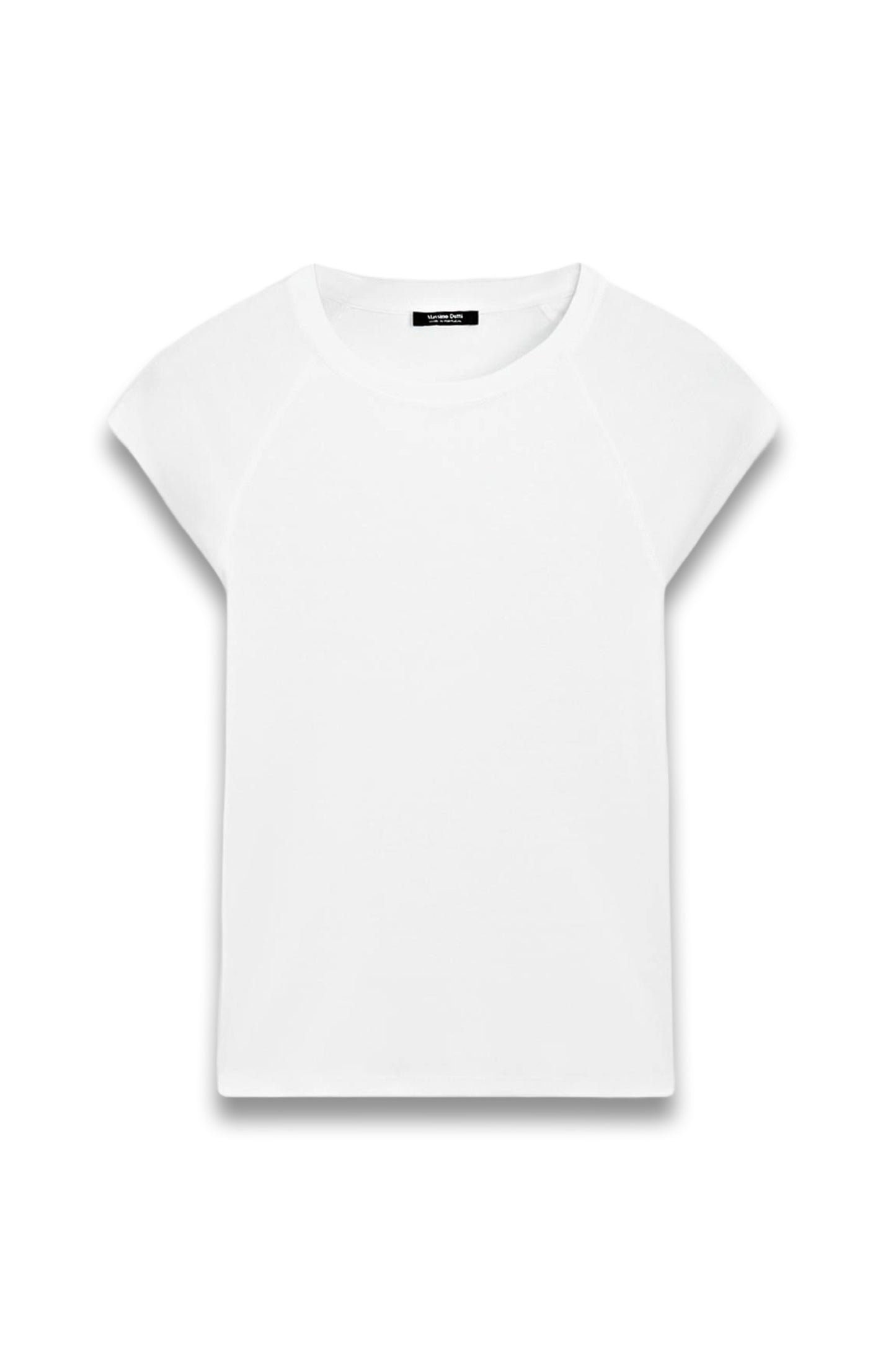 Cotton T-Shirt with Short Raglan Sleeves