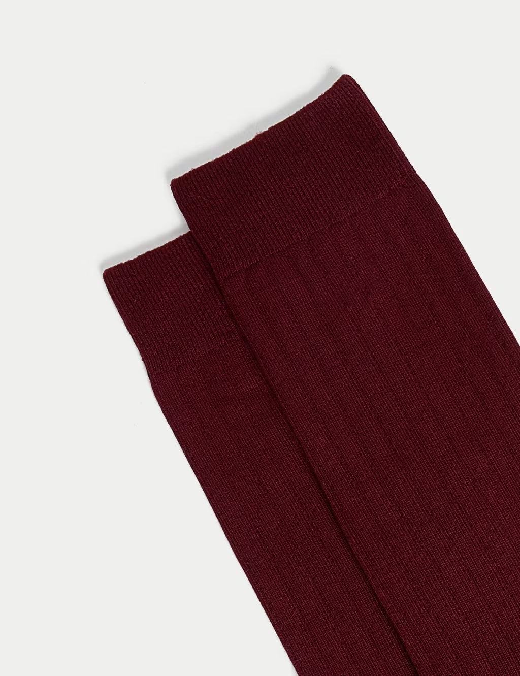 1pk Egyptian Cotton Rich Ribbed Socks