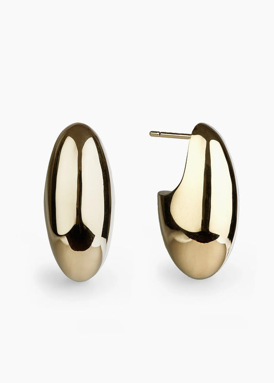 Pebble Earrings - Gold