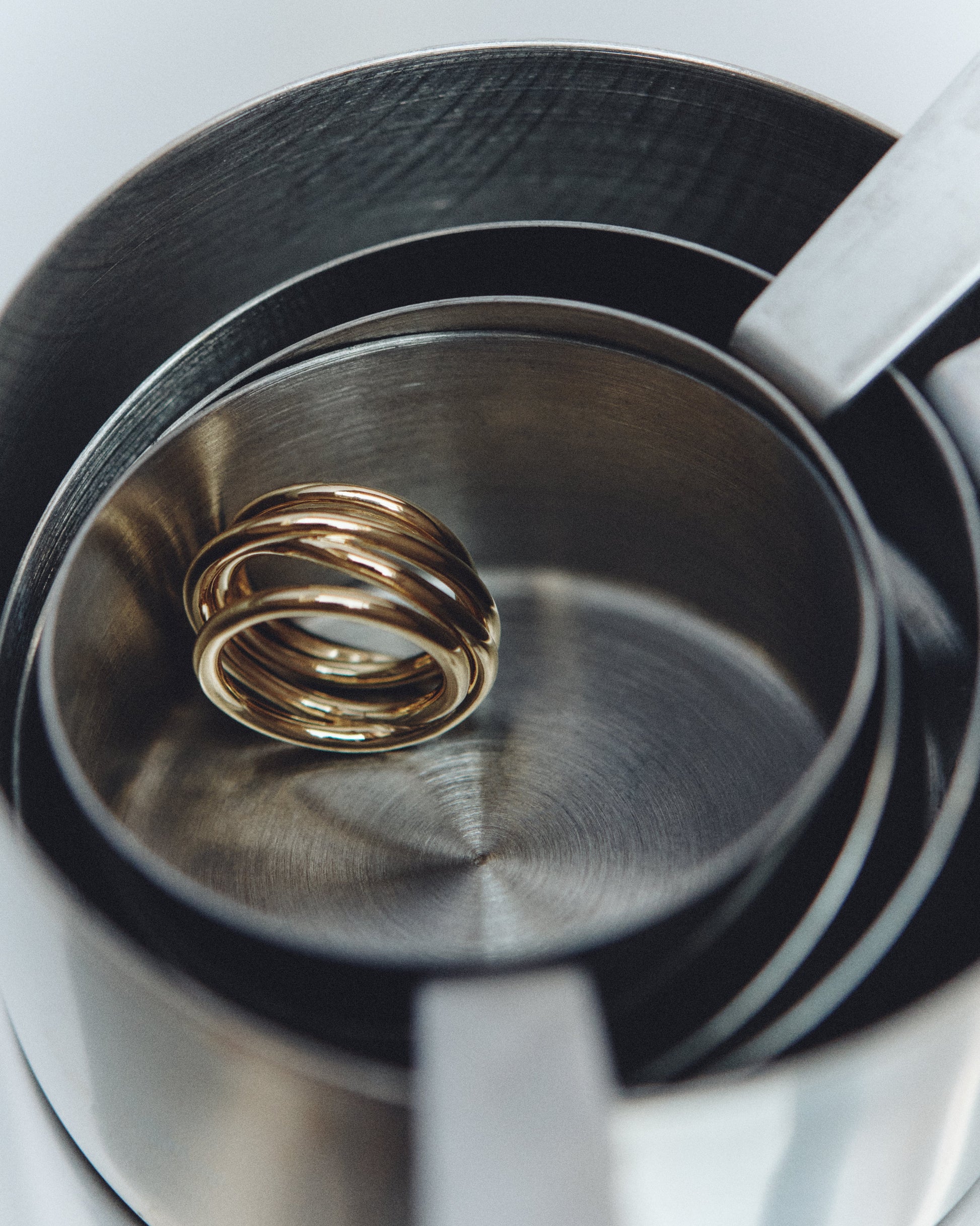 gold twine ring