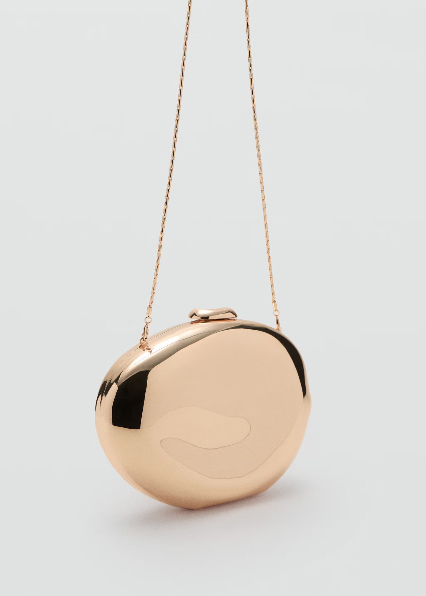 Oval Clutch Bag