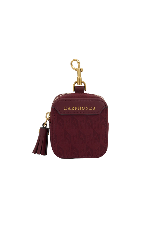 Logo Ear Phones Travel Pouch