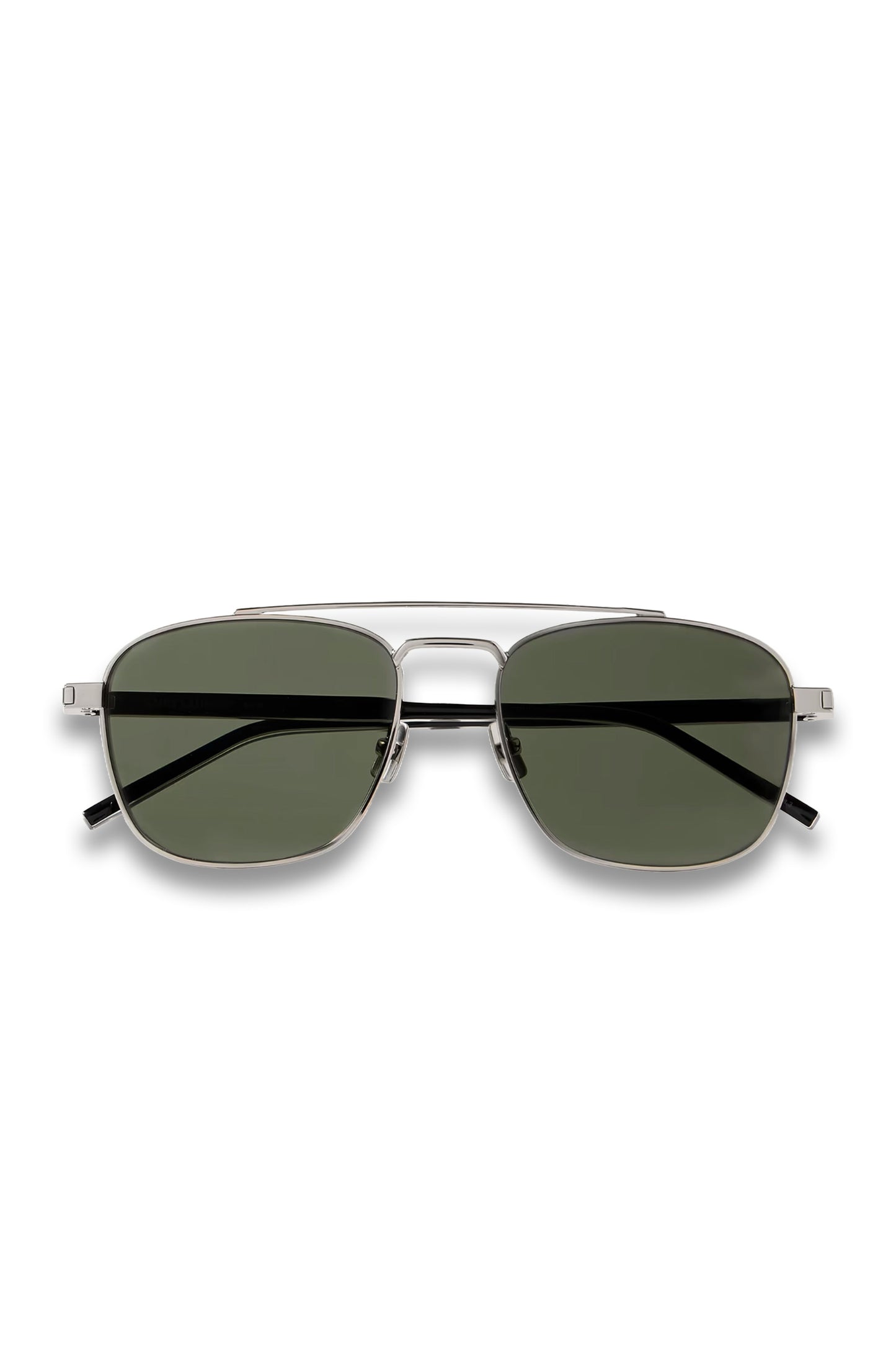 Aviator-Style Acetate and Silver-Tone Sunglasses