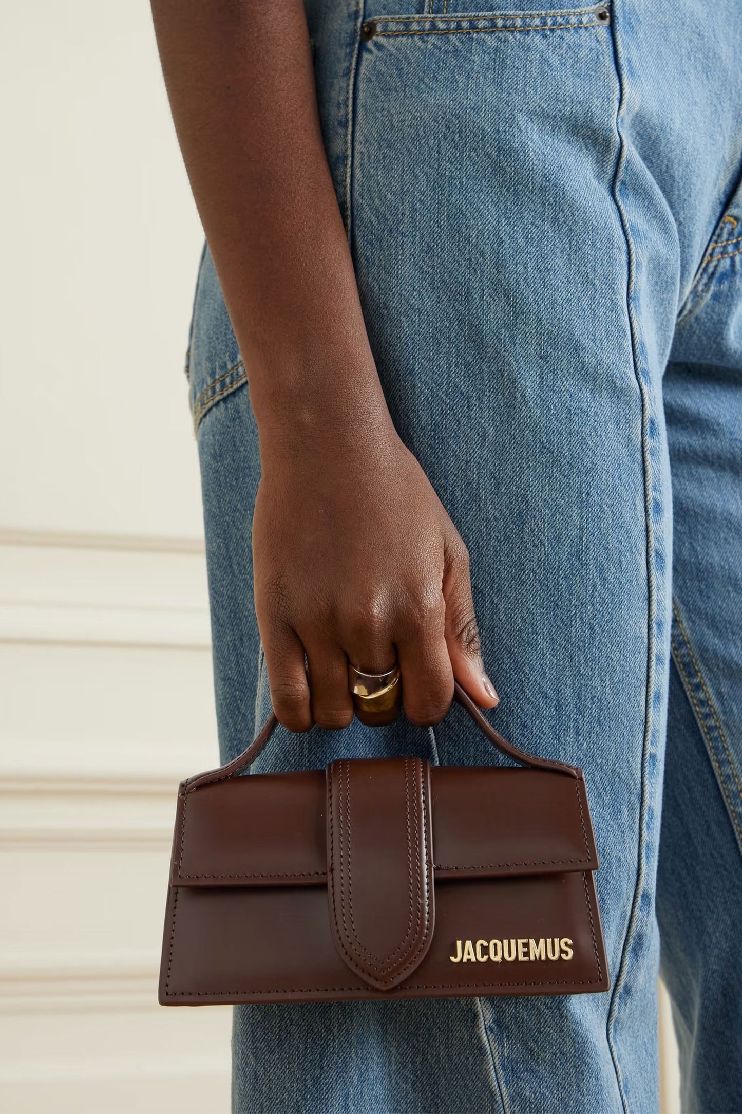 Le Bambino Mini Leather Tote