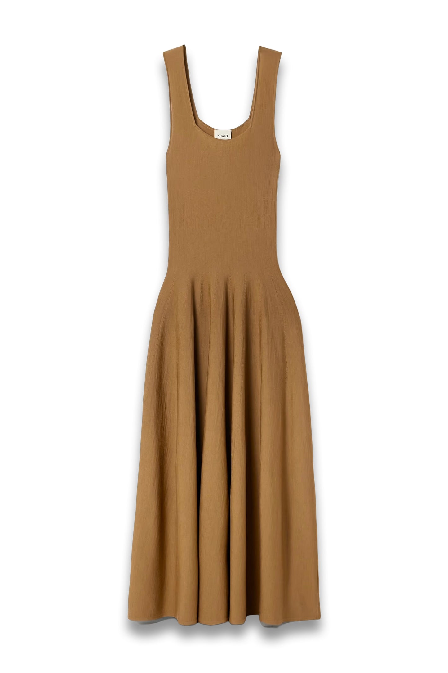 Jodie Pleated Wool Midi Dress