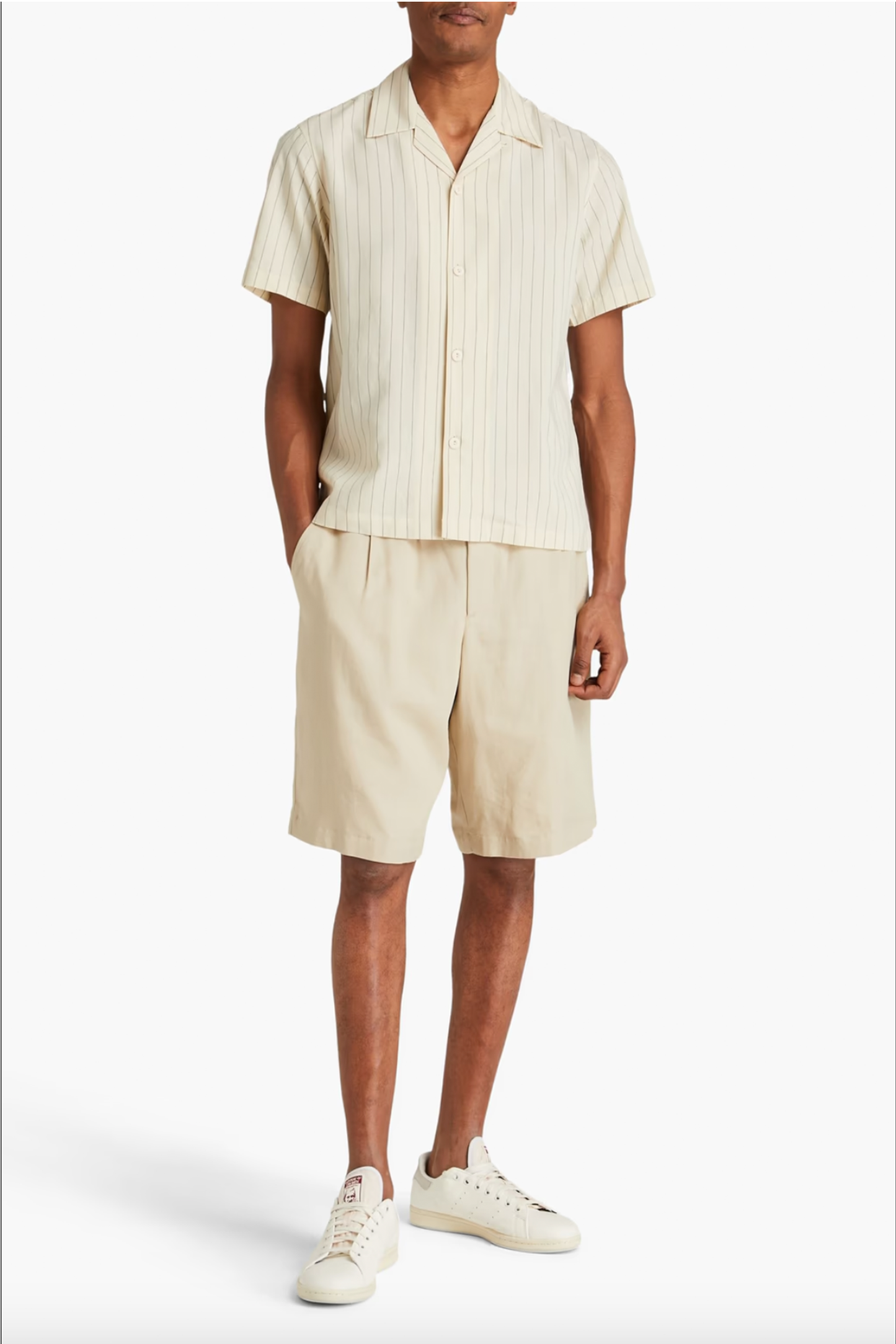 Pinstriped Woven Shirt
