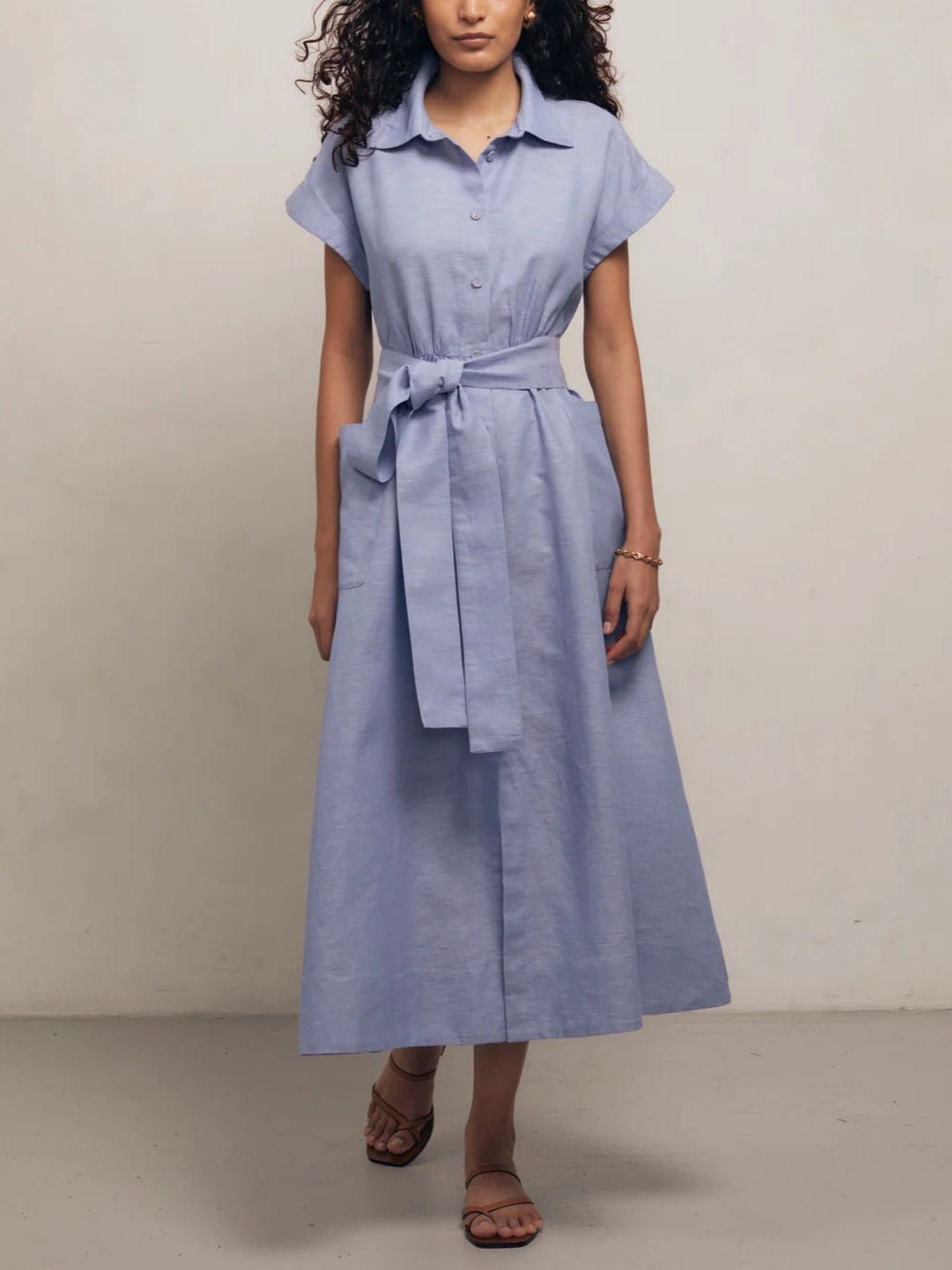 HERA - Blue Linen Chambray