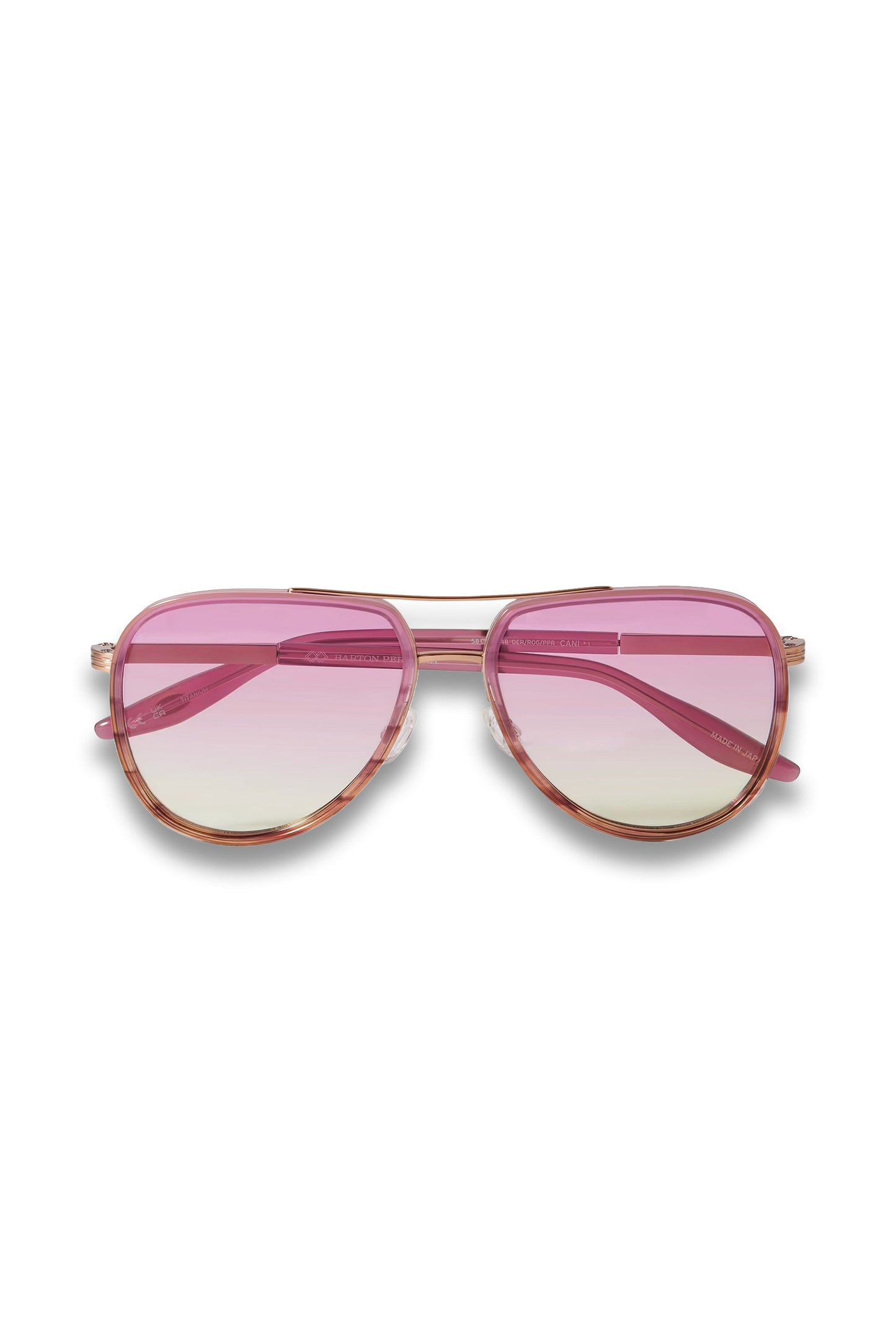 Cani Aviator-Style Acetate and Titanium Sunglasses