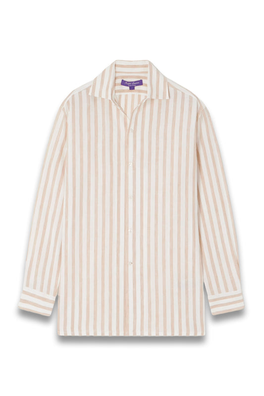 Capri Striped Linen Shirt