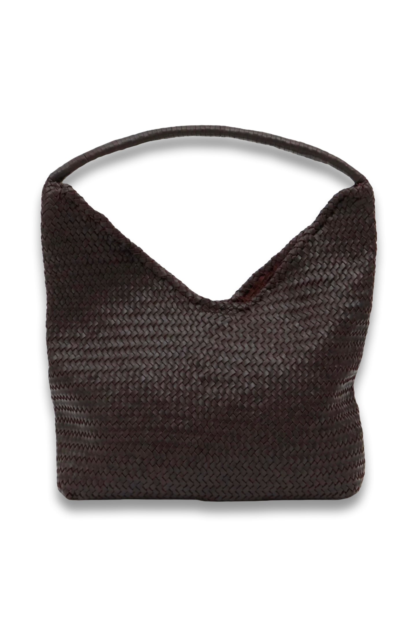 Leather Weave Tote